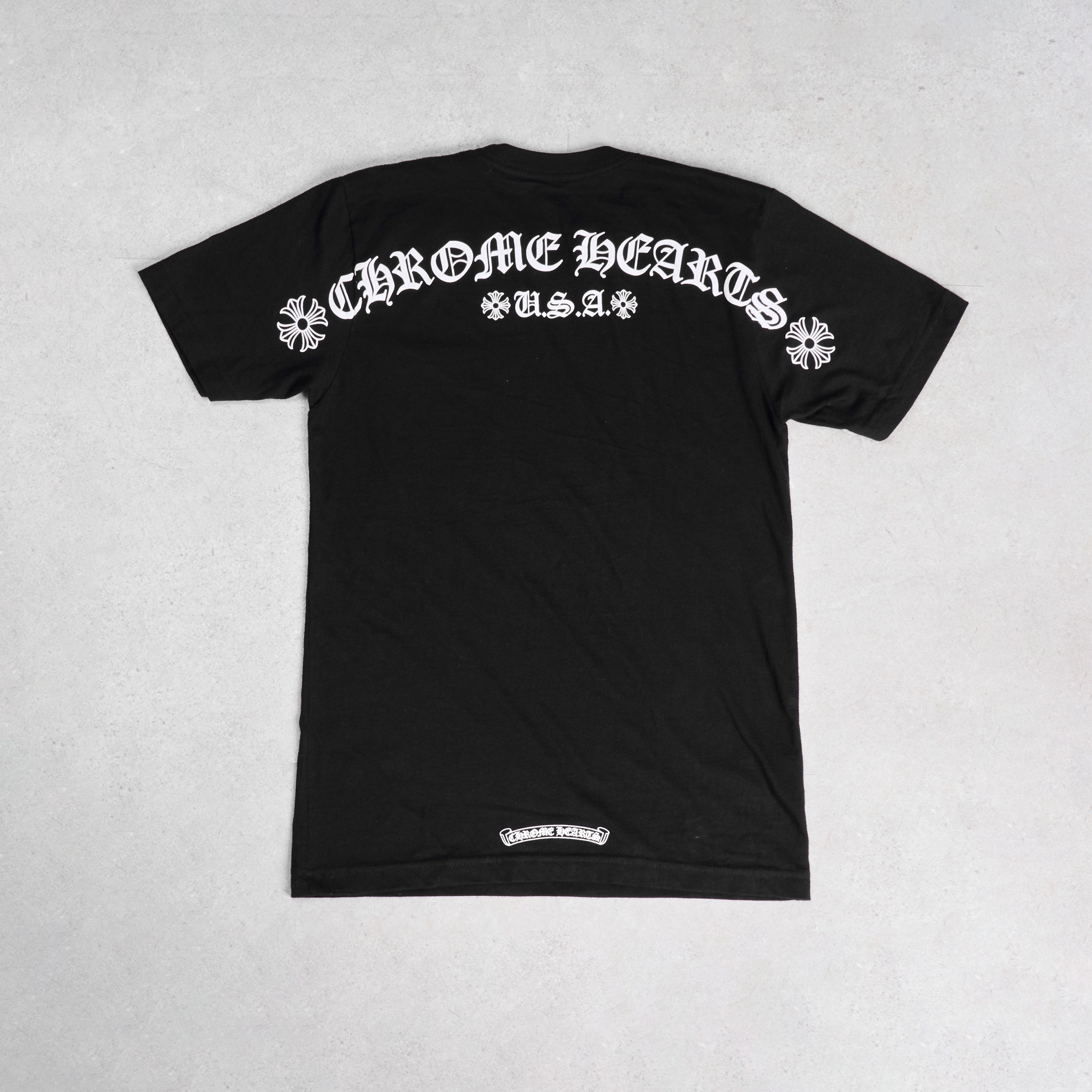 Chrome Hearts CHROME HEARTS USA T Shirt BLACK Size US S / EU 44-46 / 1 - 1 Thumbnail