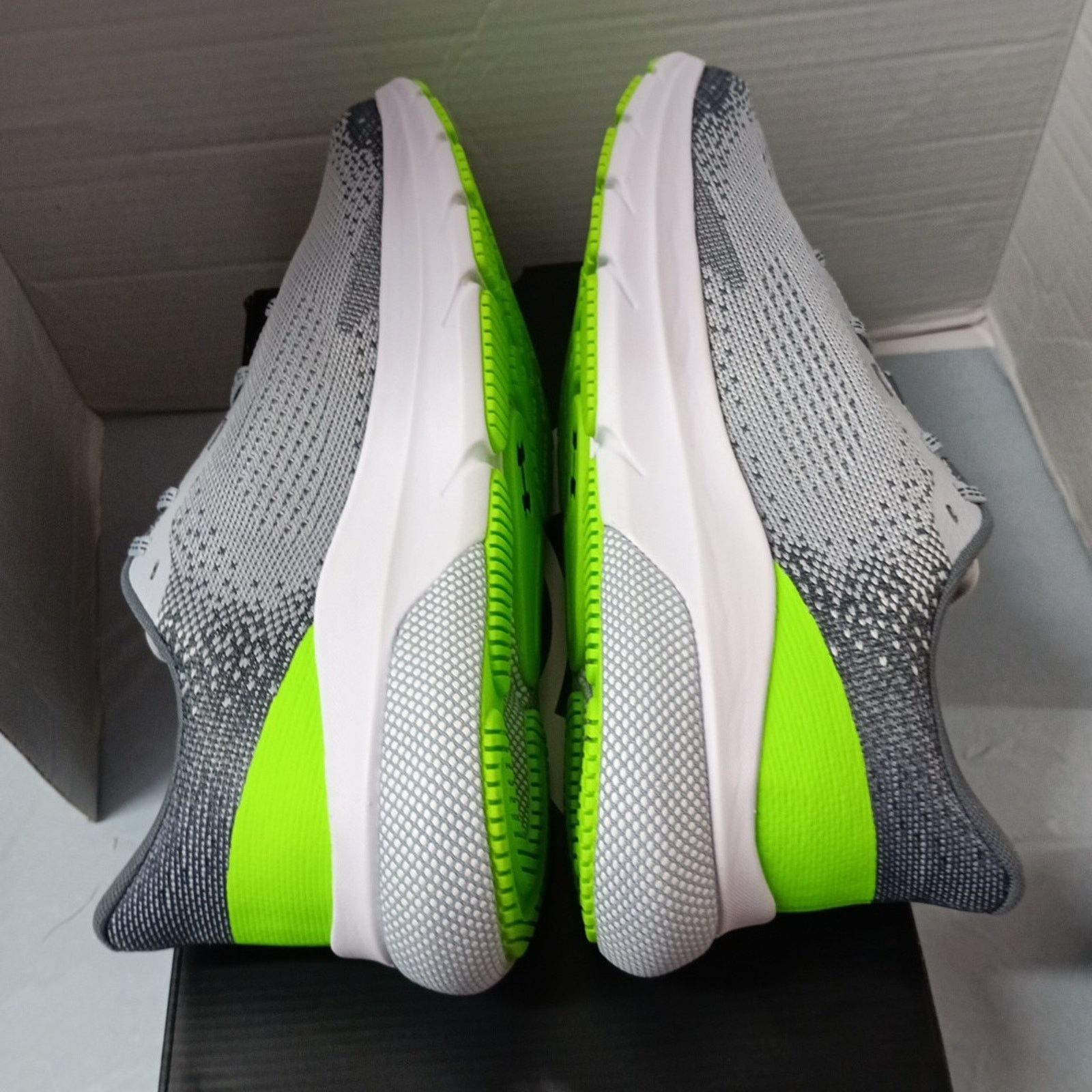 Under Armour Under Armour Turbulence 2 Men's Size 11.5 Gray / Neon Green Size US 11.5 / EU 44-45 - 7 Thumbnail