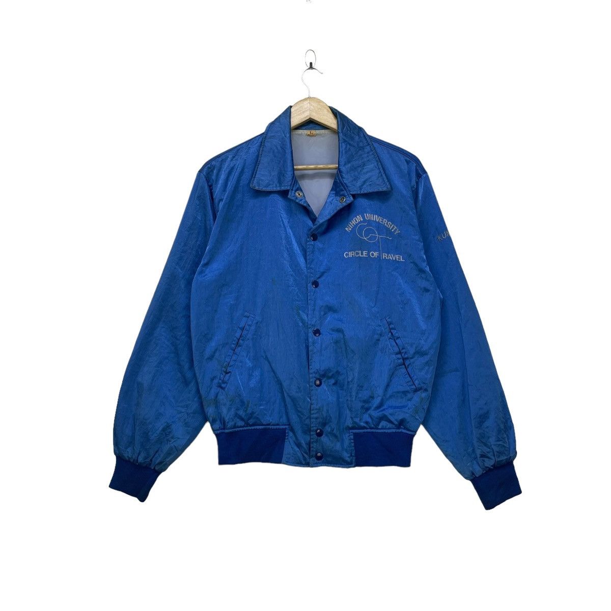 Japanese Brand Vtg Japanese Brand Nihon University Circle Of Ravel Jacket Size US M / EU 48-50 / 2 - 2 Thumbnail