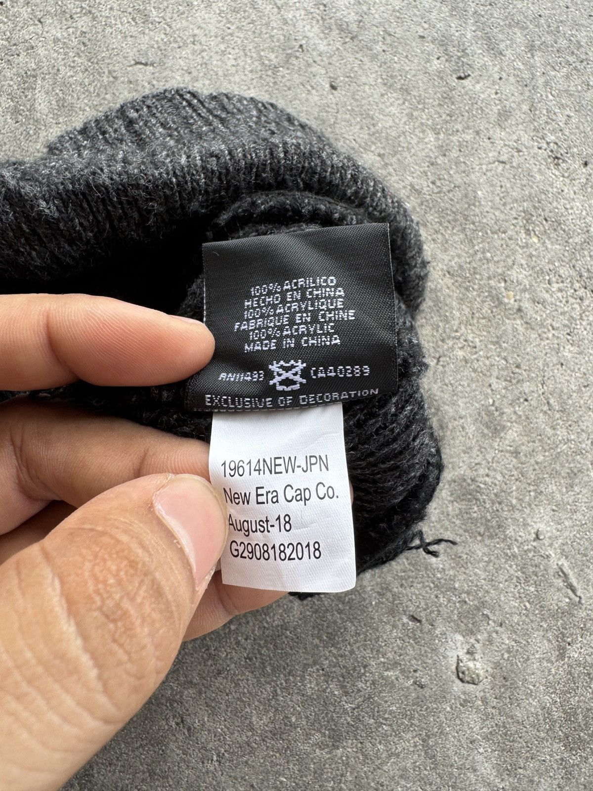 New Era × Supreme New Era x Supreme Beanie Hat Size ONE SIZE - 6 Thumbnail