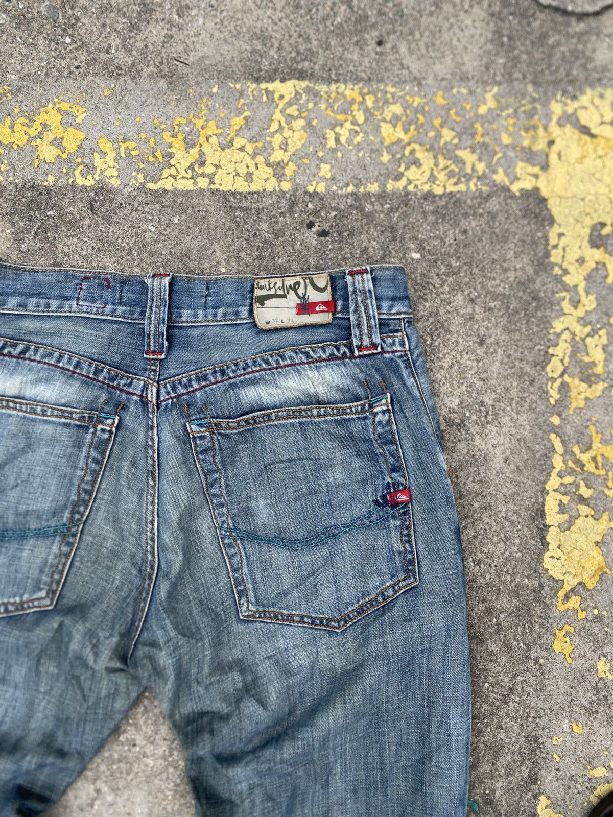 Quiksilver QUICKSILVER BAGGY DENIM Y2K Size US 32 / EU 48 - 5 Thumbnail