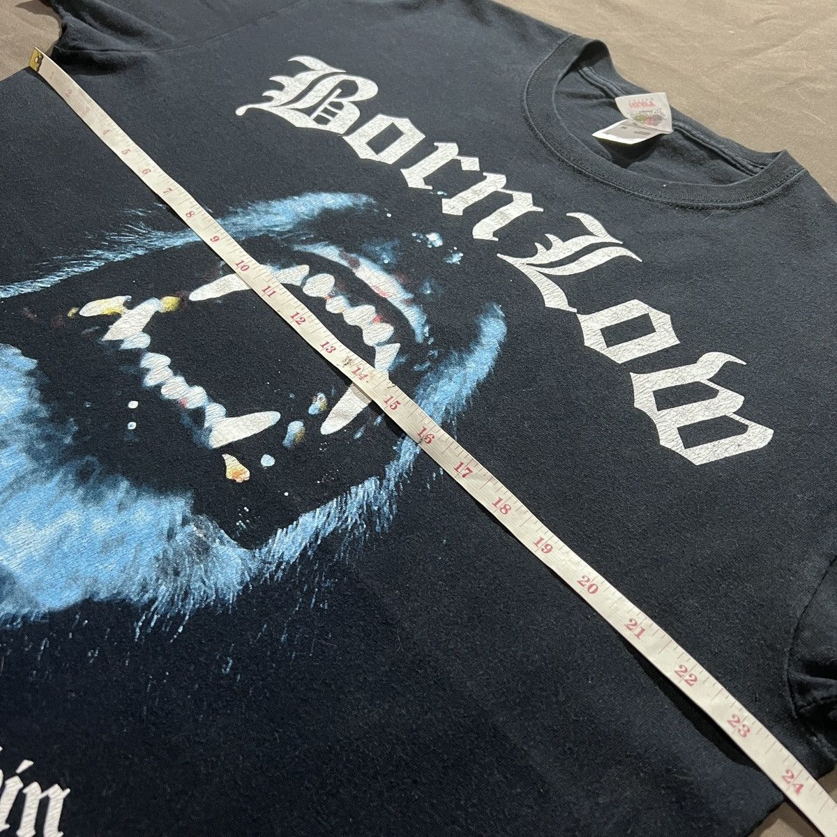 Band Tees Vintage Y2K Born Low The Hunger Within Promo Tee XL Hardcore Size US XL / EU 56 / 4 - 5 Thumbnail