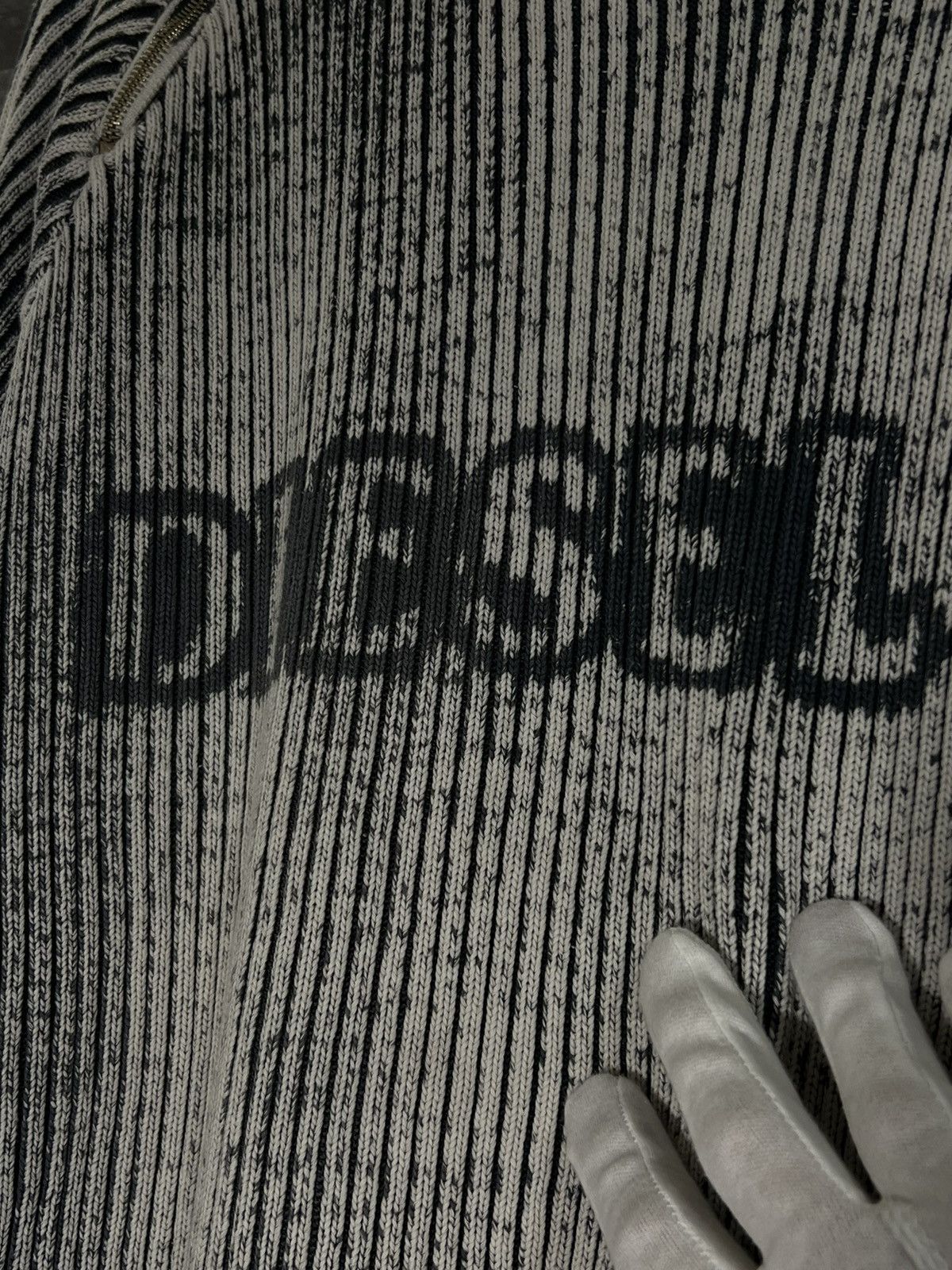 Designer × Diesel × Vintage Vintage Avant-garde DIESEL Archival Y2K Sweater Size US XL / EU 56 / 4 - 3 Thumbnail