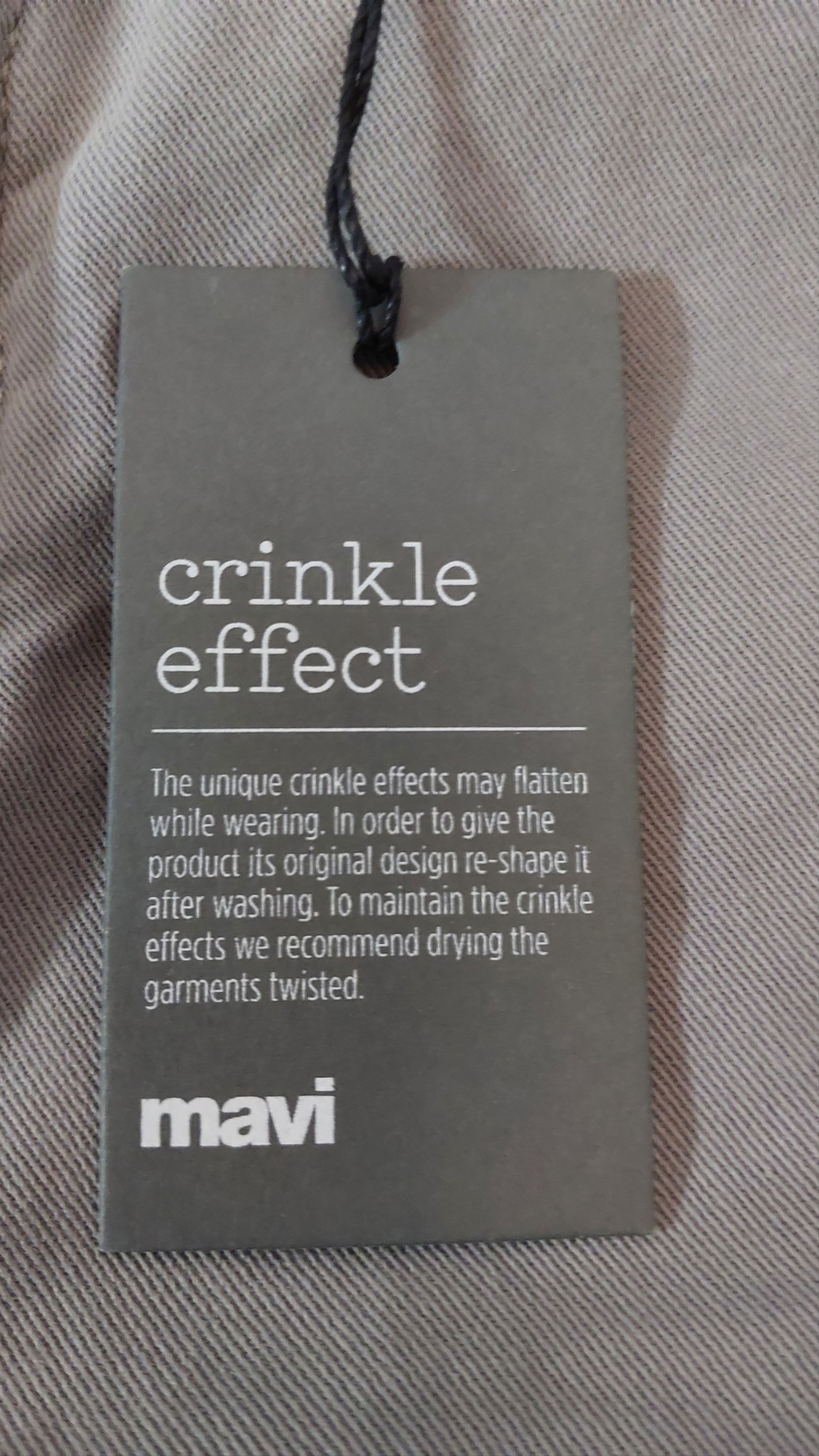 Mavi Slim Jeans Mavi Sophie 32/34 beige crincle effect Size 32" / US 10 / IT 46 - 3 Thumbnail