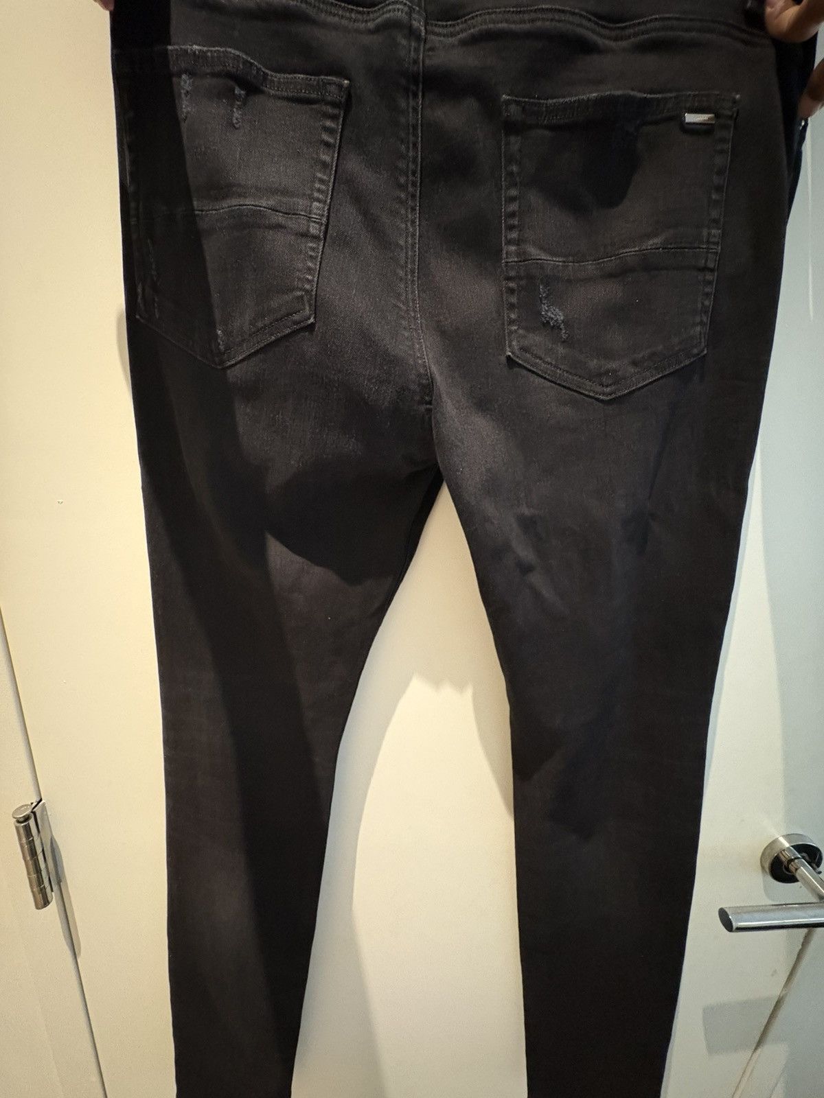 Amiri Amiri Scarves Art Patch Jeans in Antique Black Size US 36 / EU 52 - 18 Thumbnail