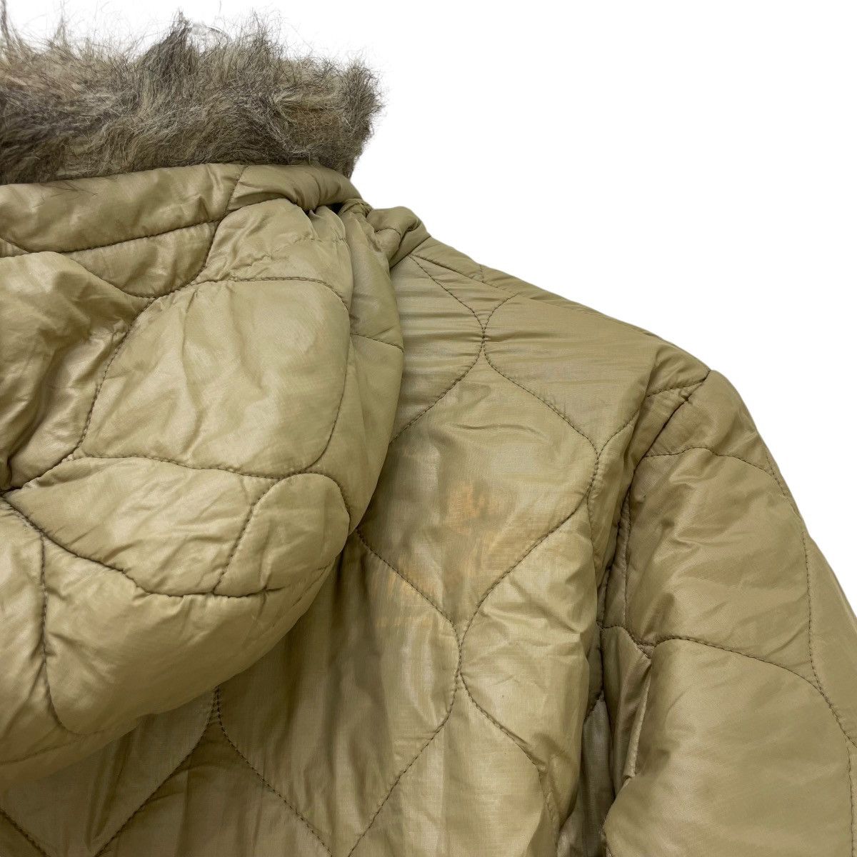 45rpm × Angel Blue × Japanese Brand Japanese Brand Drug Store Padded Puffer Jacket Size US M / EU 48-50 / 2 - 5 Thumbnail