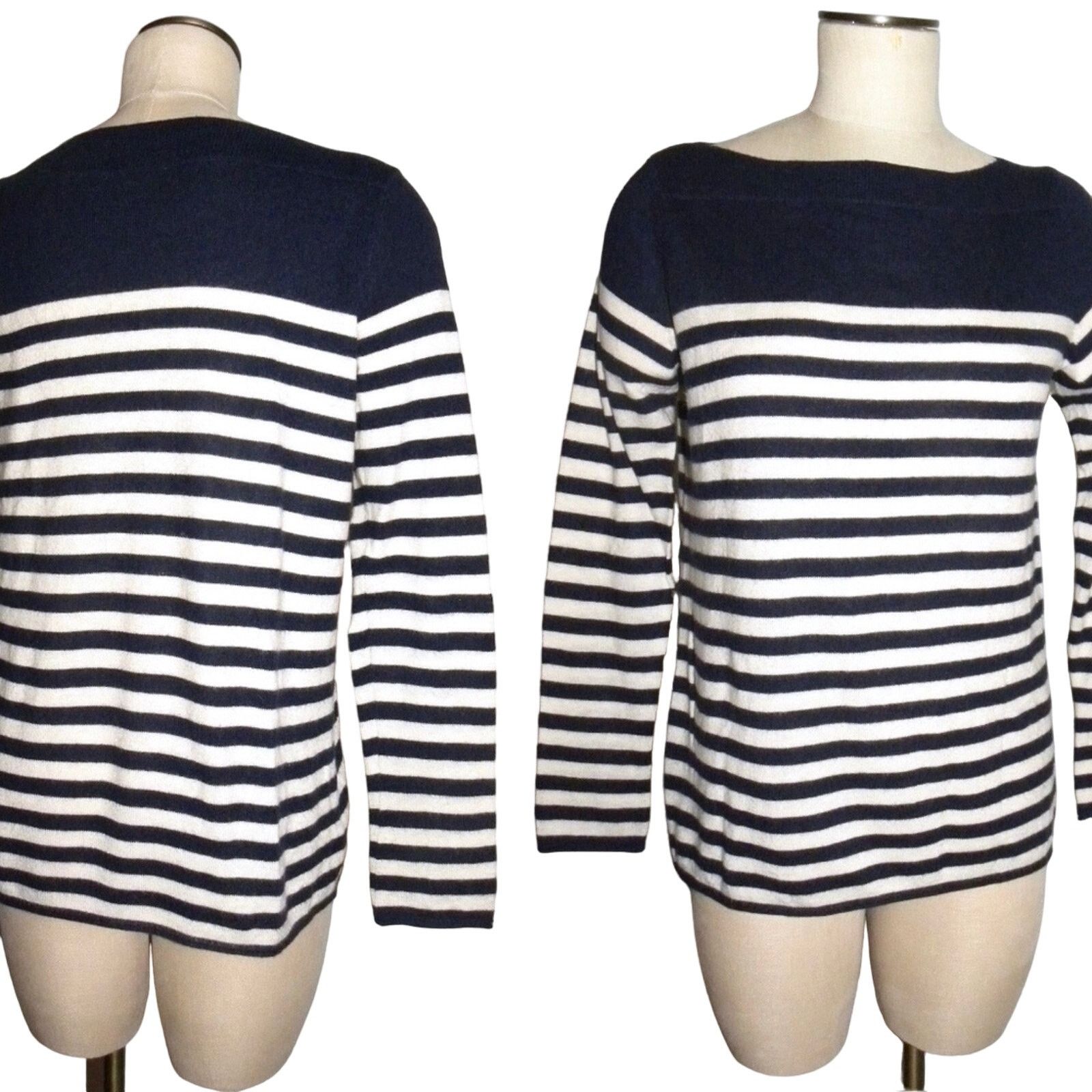 Gap GAP Designed & Crafted French Stripe Nautical Sweater Size XS / US 0-2 / IT 36-38 - 6 Thumbnail