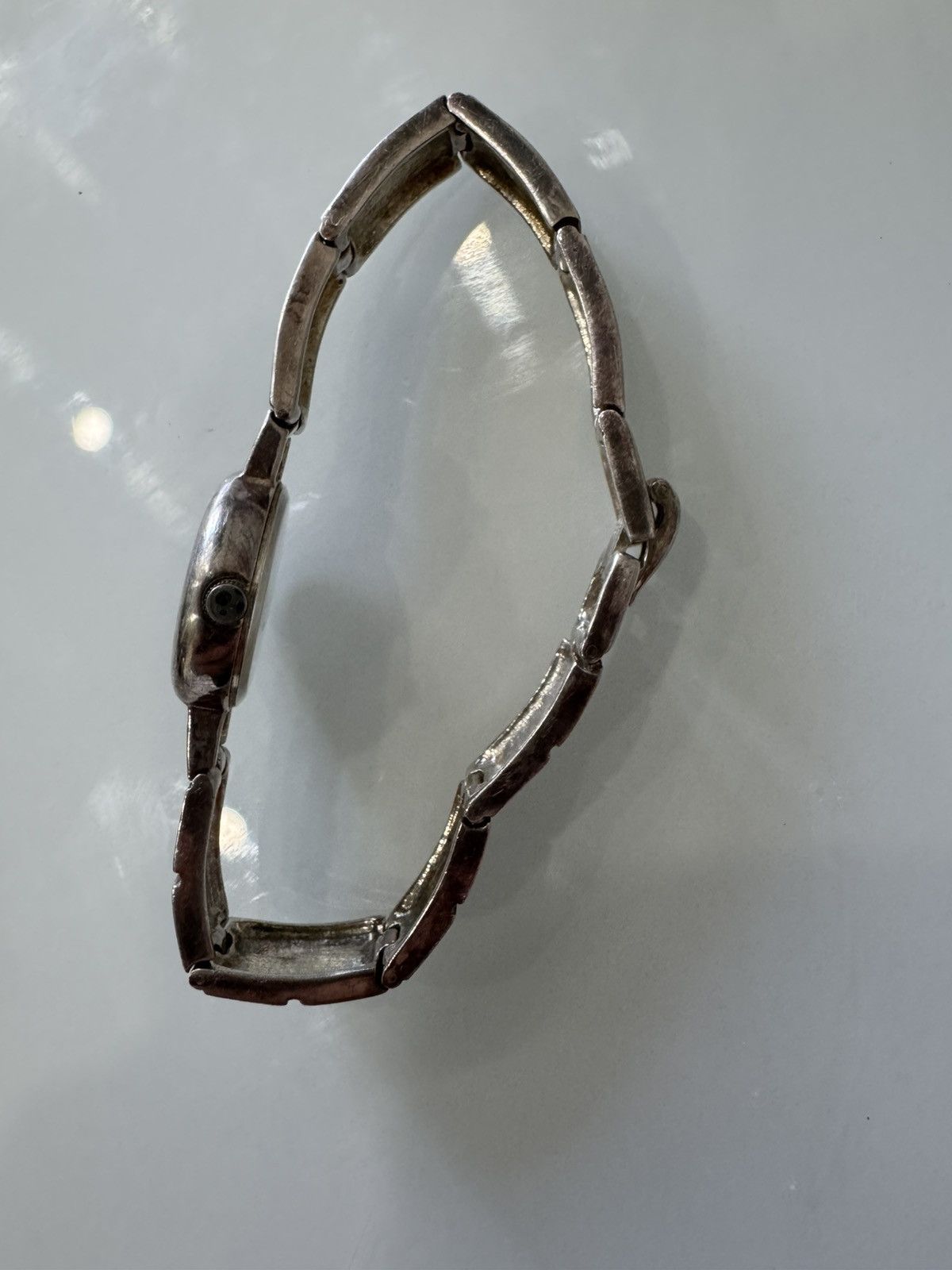 Other Geanni Sabatini Silver Watch Greek Key Bracelet Strap 19cm Size ONE SIZE - 2 Thumbnail