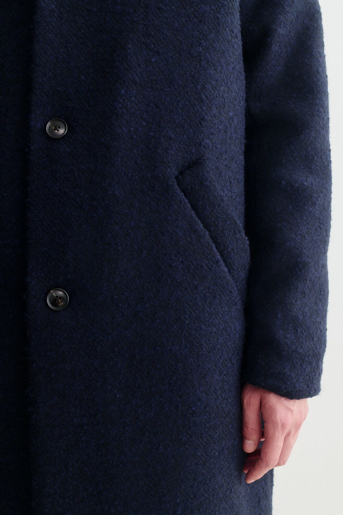 A Kind Of Guise Mcnamara Mac Coat - Blue Night (Tailored/shortened XS) Size US S / EU 44-46 / 1 - 2 Thumbnail