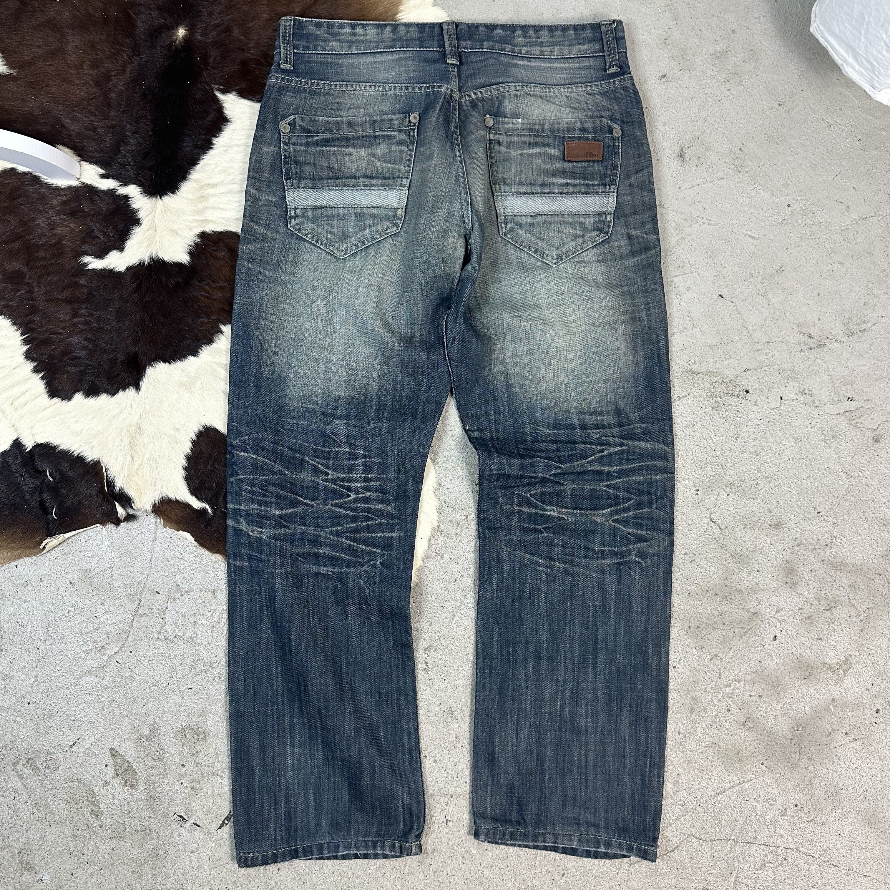 Vintage Vintage Archival Avant Garde Baggy Hip-hop Y2K Jeans Size US 34 / EU 50 - 3 Thumbnail