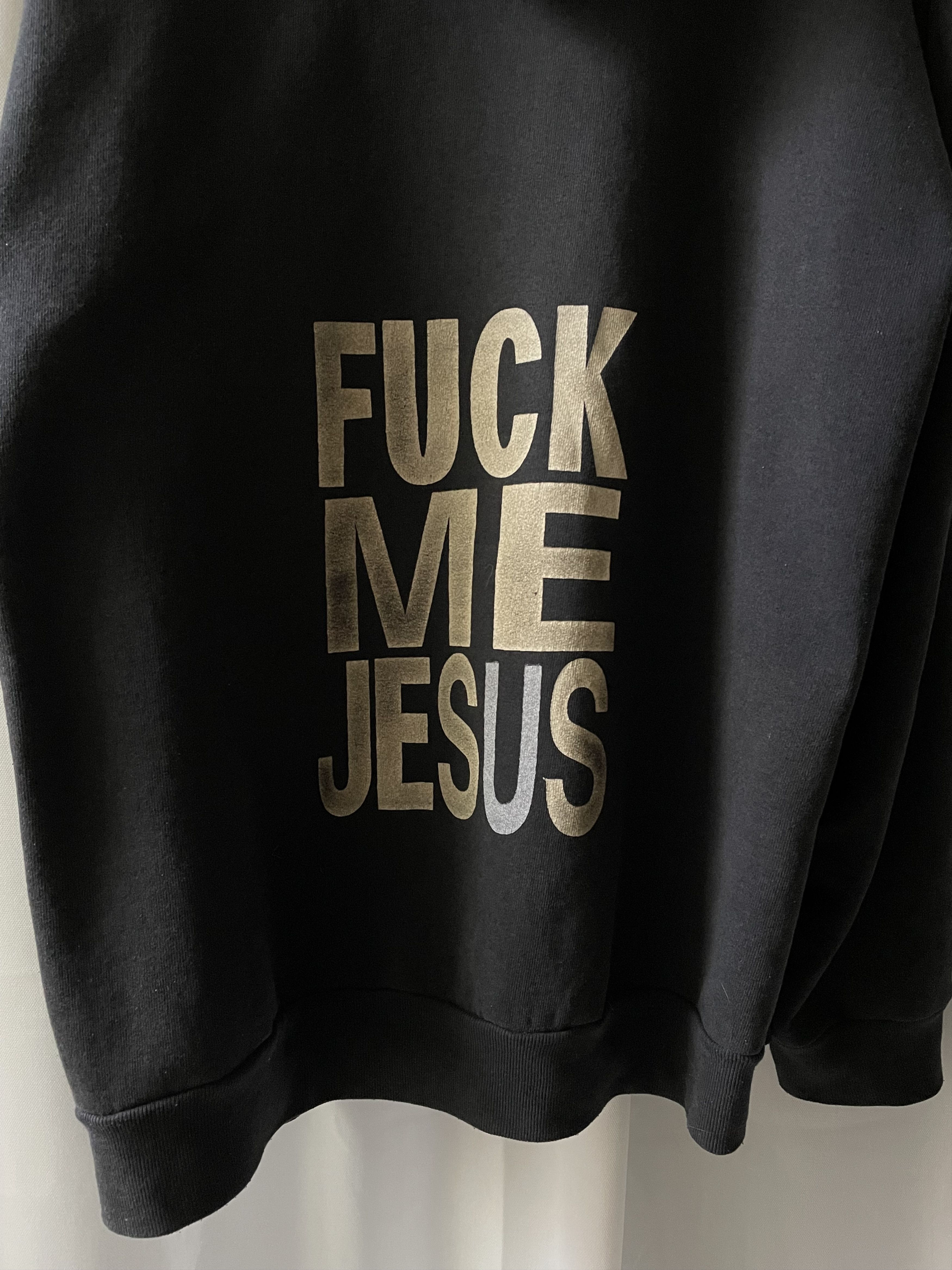 Vintage Vintage 90s Marduk "fuck me jesus" Zip up Hoodie Size US XXL / EU 58 / 5 - 6 Thumbnail