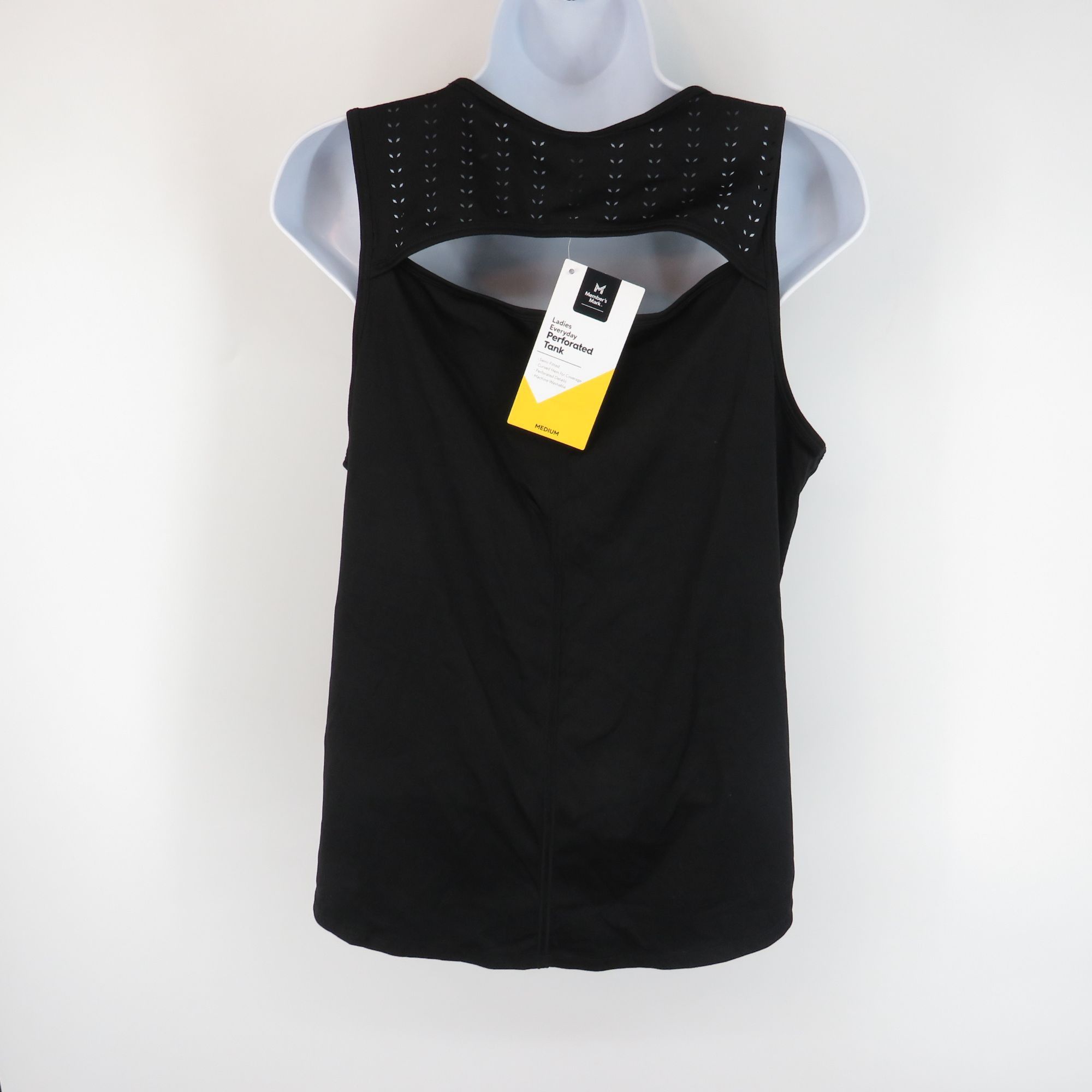 Other Members Mark Medium Black Sleeveless Tank Top NWT $ Size M / US 6-8 / IT 42-44 - 4 Thumbnail