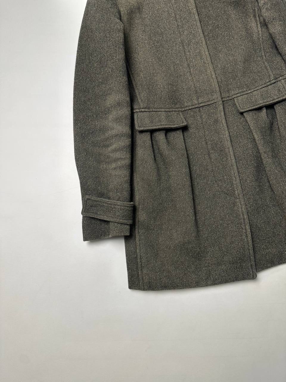 Isabel Marant Isabel Marant Design Sun Faded Wool Coat’s Army 38 Size Size ONE SIZE - 4 Thumbnail