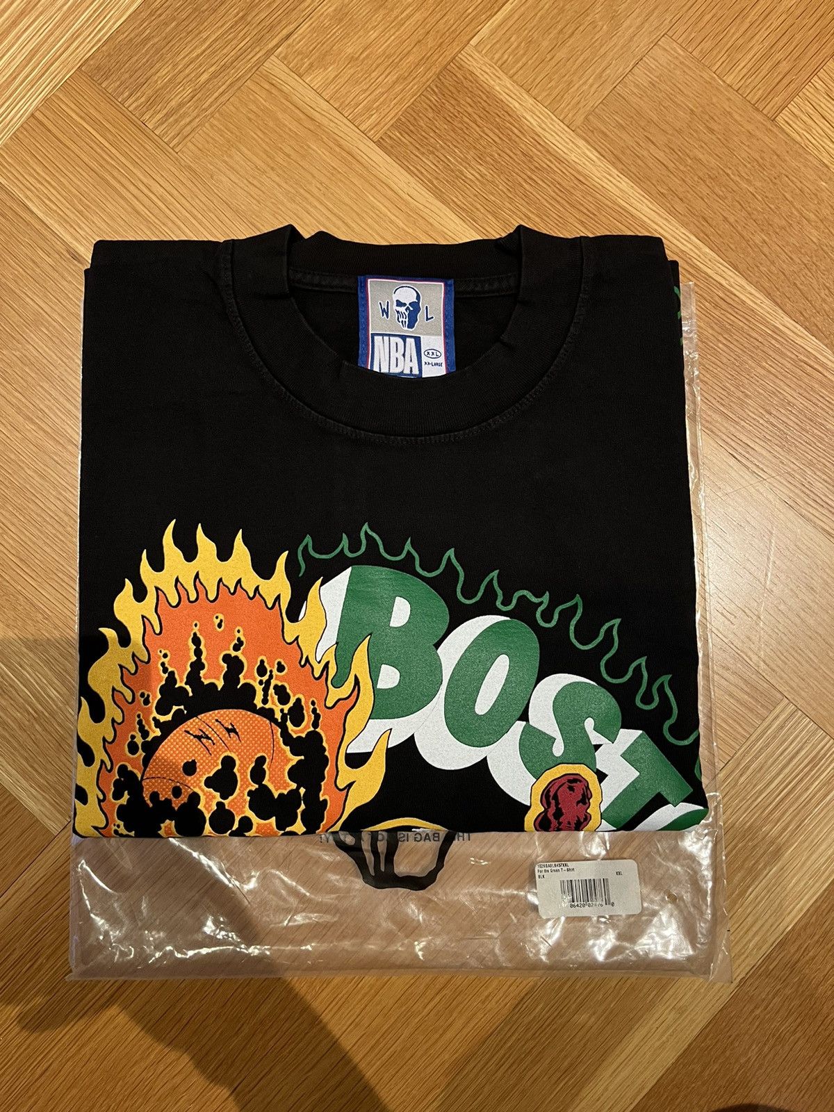 NBA × Warren Lotas Warren Lotas x NBA For the Green Tee Size US XXL / EU 58 / 5 - 2 Thumbnail