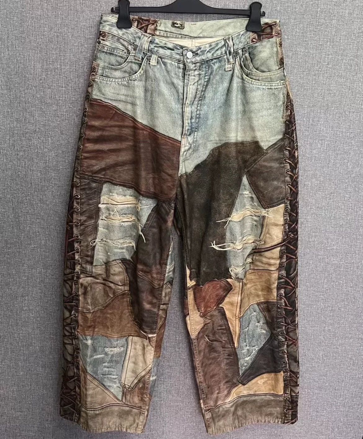 Acne studios 3D printed jeans - DMC