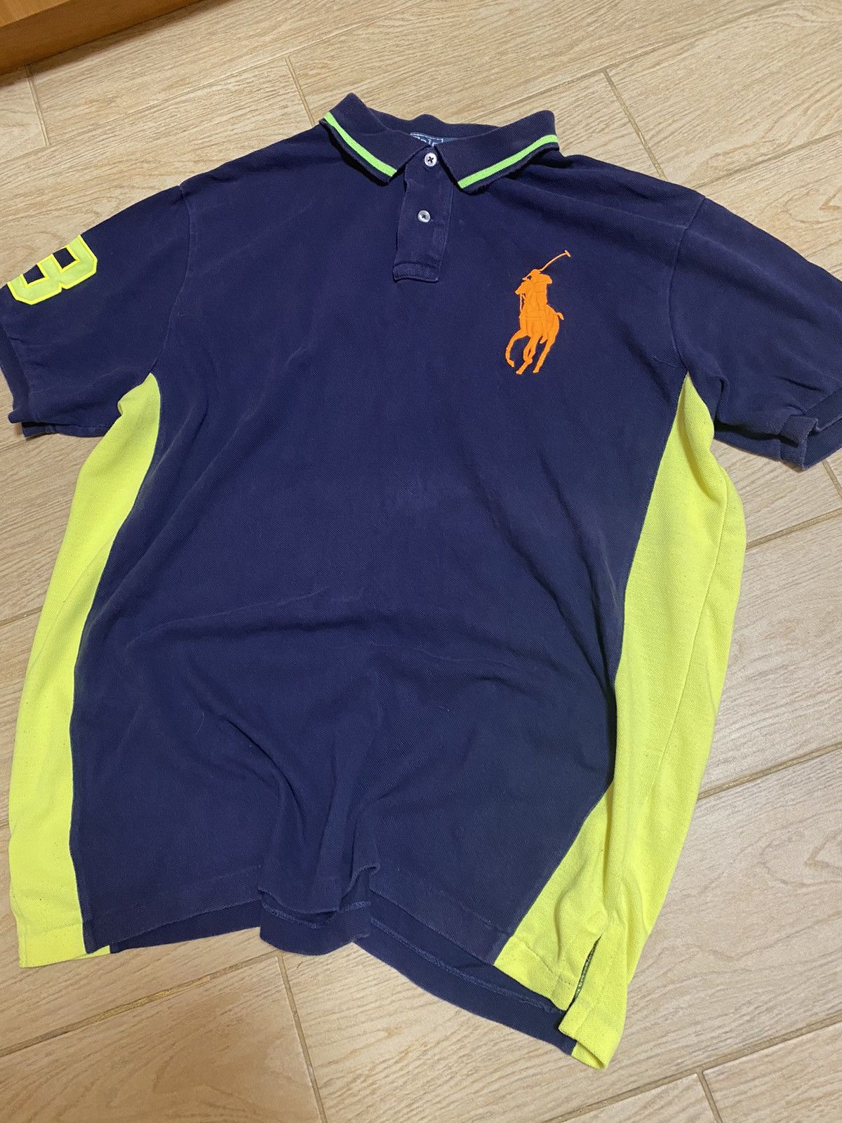 Polo Ralph Lauren × Vintage Polo Ralph Lauren blue big logo size XL Size US XL / EU 56 / 4 - 3 Thumbnail