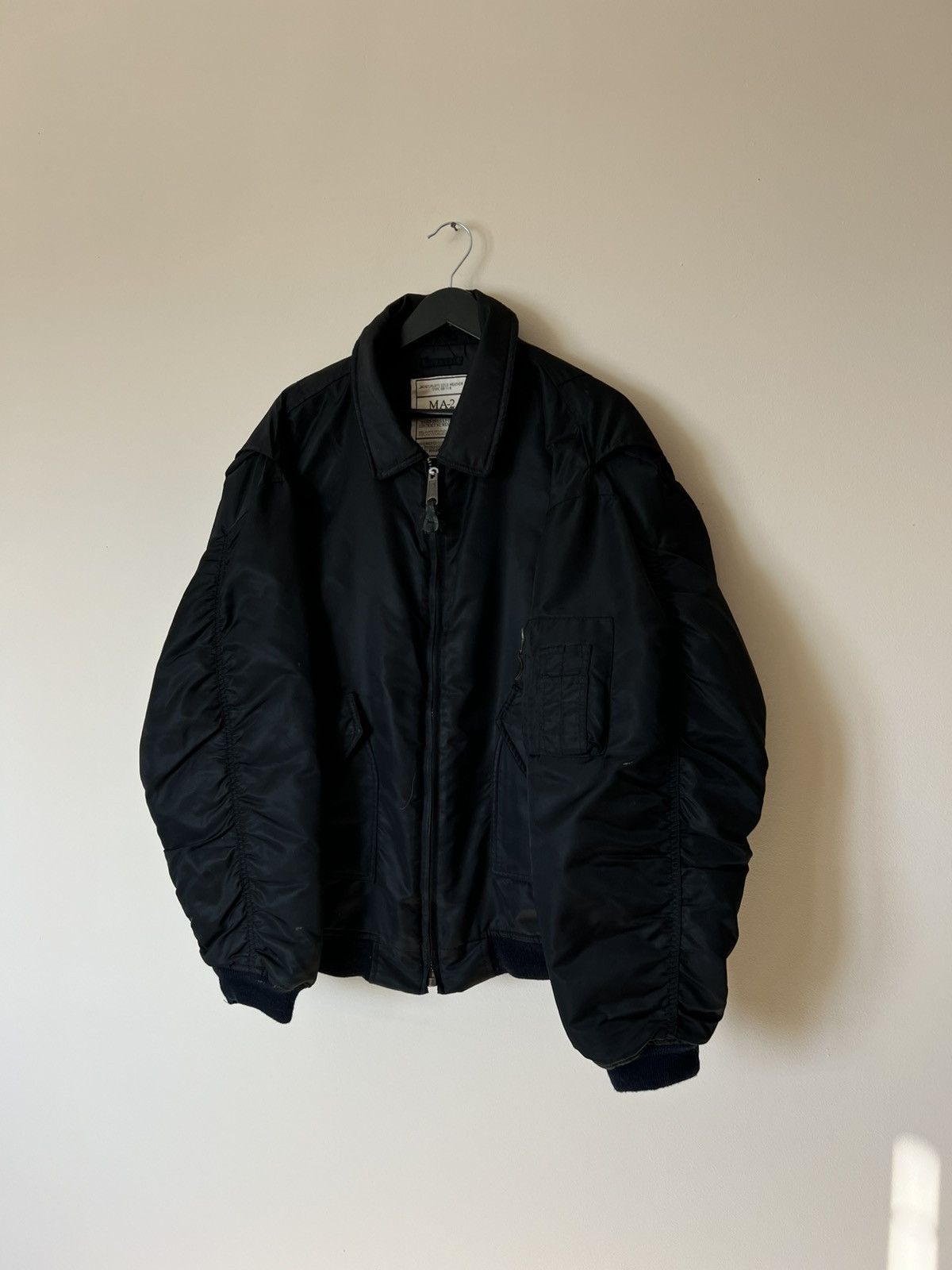 Vintage Vintage MA-2 Retro Flyght Aviator 90s opium style bomber Size US XL / EU 56 / 4 - 2 Thumbnail