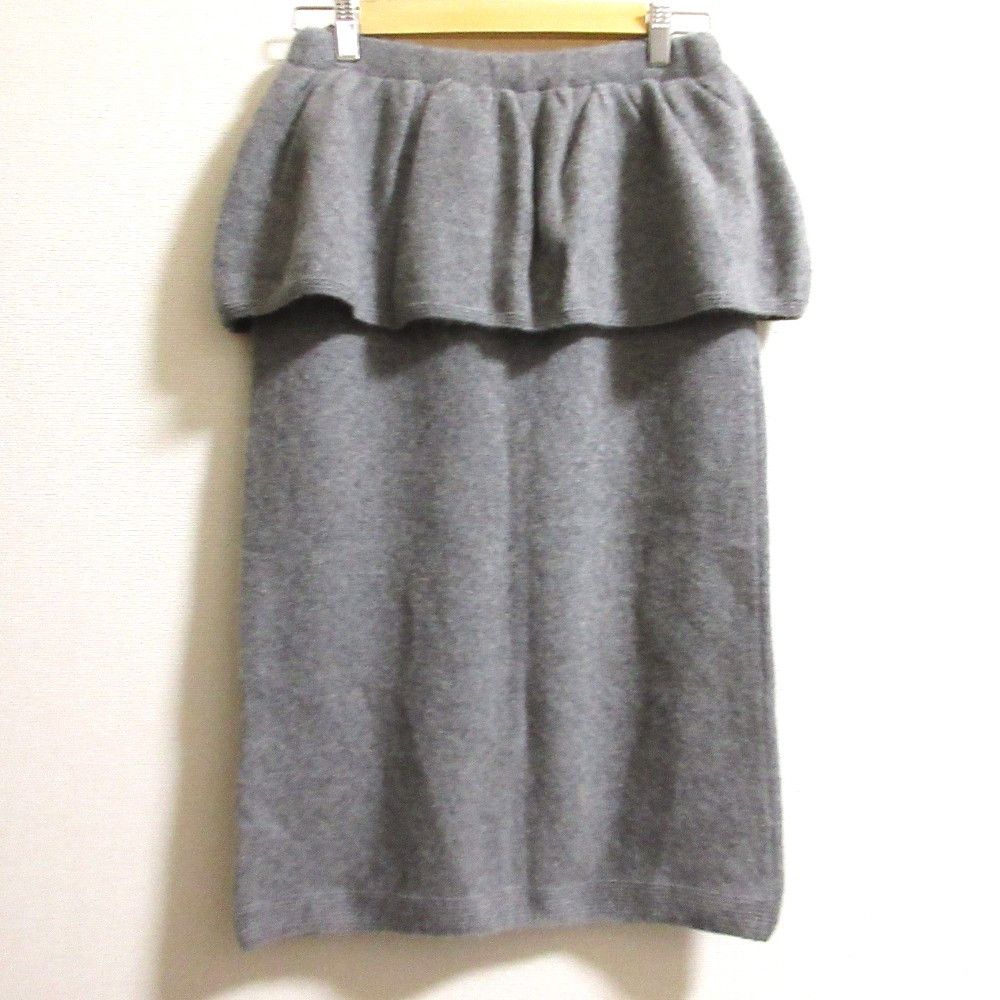 Other Other enrica Raccoon Wool Knit Skirt Natural Material Skirts DUTY FREE for USA Size ONE SIZE - 1 Thumbnail