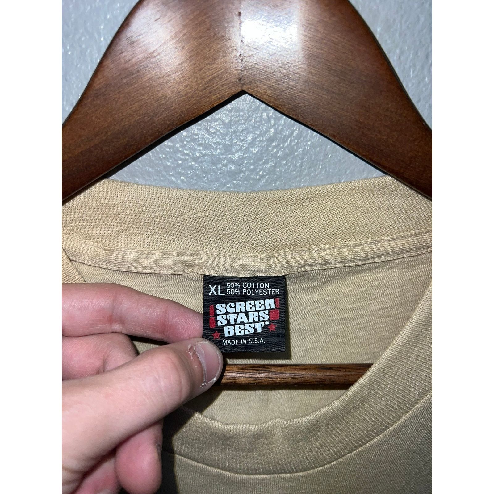 Vintage Vintage Desert Storm Shirt USA Iraq Gulf War Army Tee 90s XL Size US XL / EU 56 / 4 - 5 Thumbnail