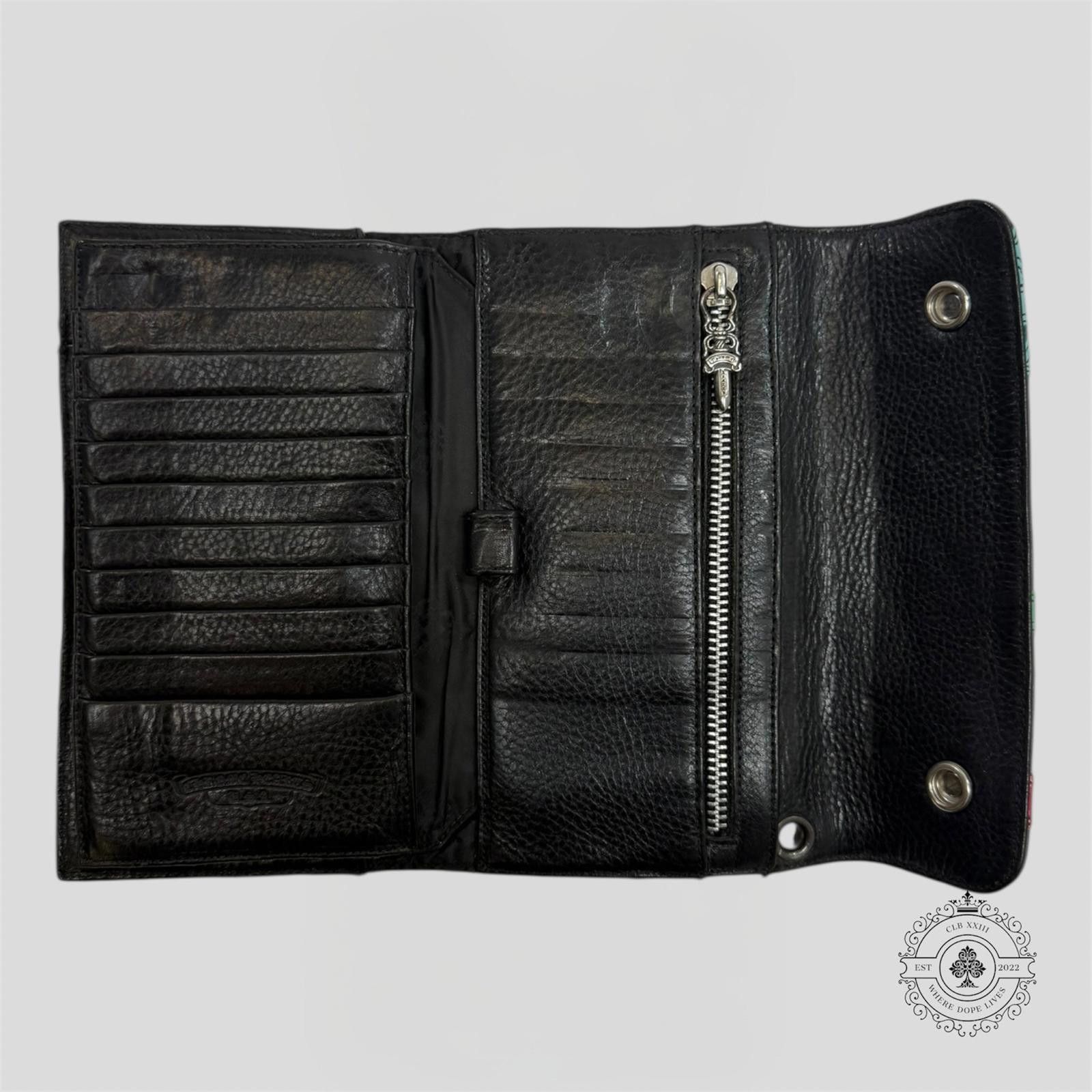 Chrome Hearts Chrome Hearts Cross Patch Wave Wallet Size ONE SIZE - 4 Thumbnail