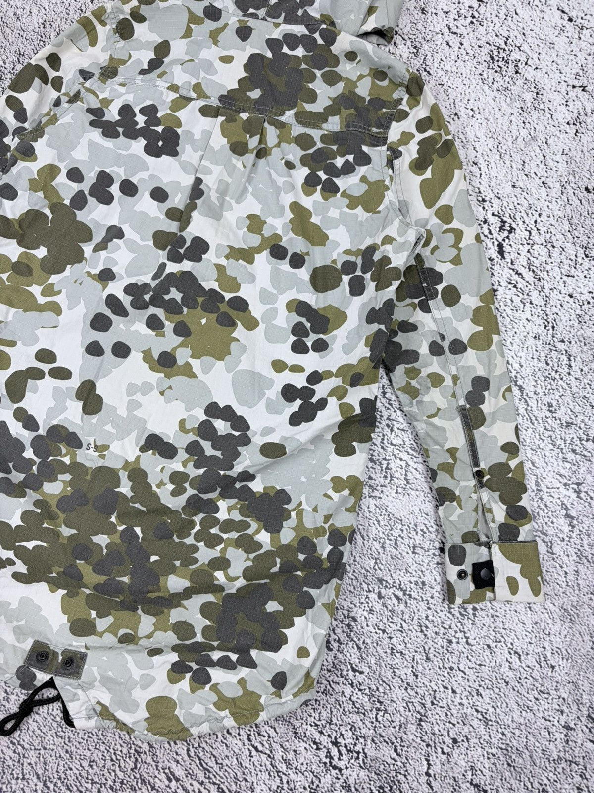 G-Star G-Star Raw Cargo Camo Fishtail Parka Jacket Ripstop S Size S / US 4 / IT 40 - 10 Thumbnail