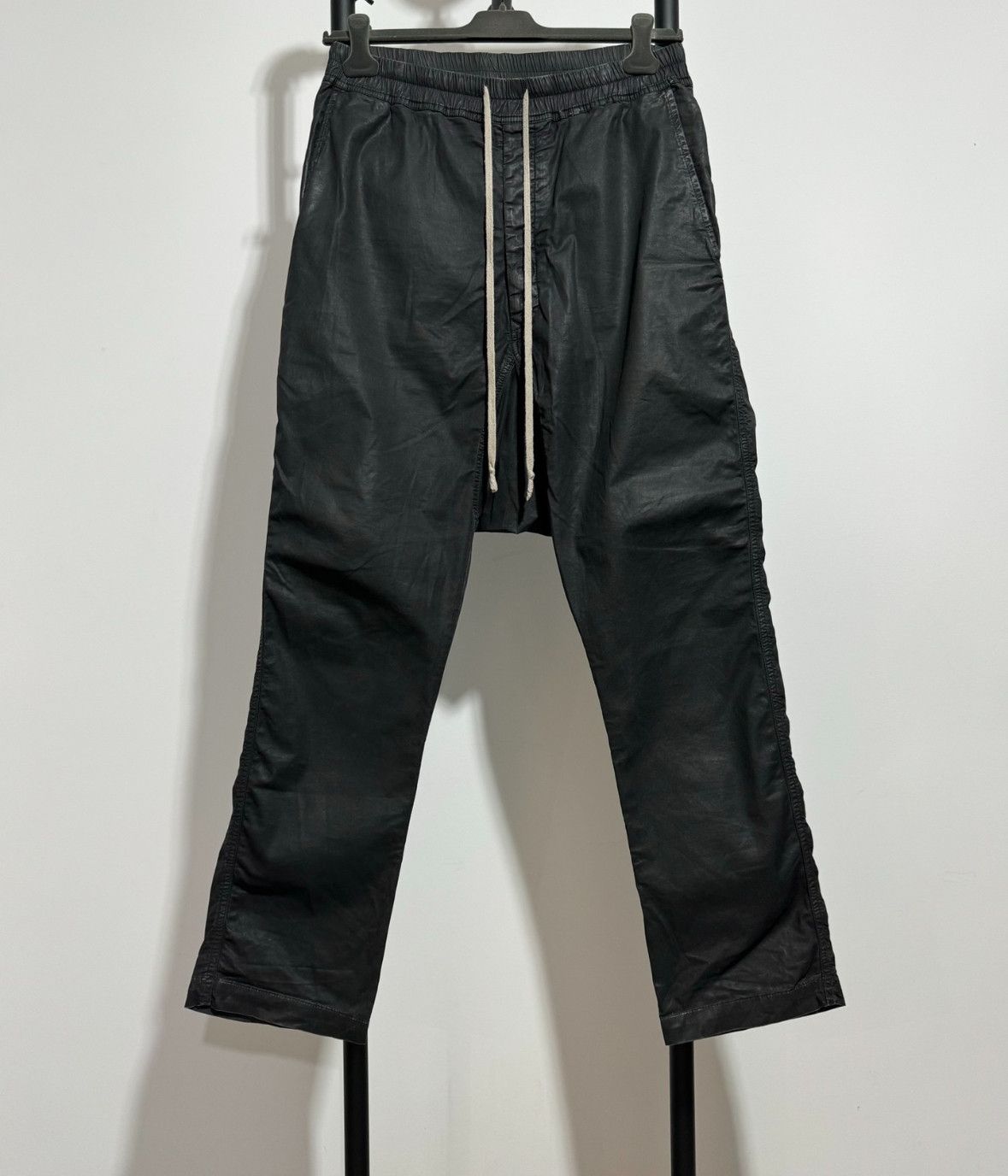 Rick Owens Rick Owens waxed trousers Size US 30 / EU 46 - 1 Thumbnail