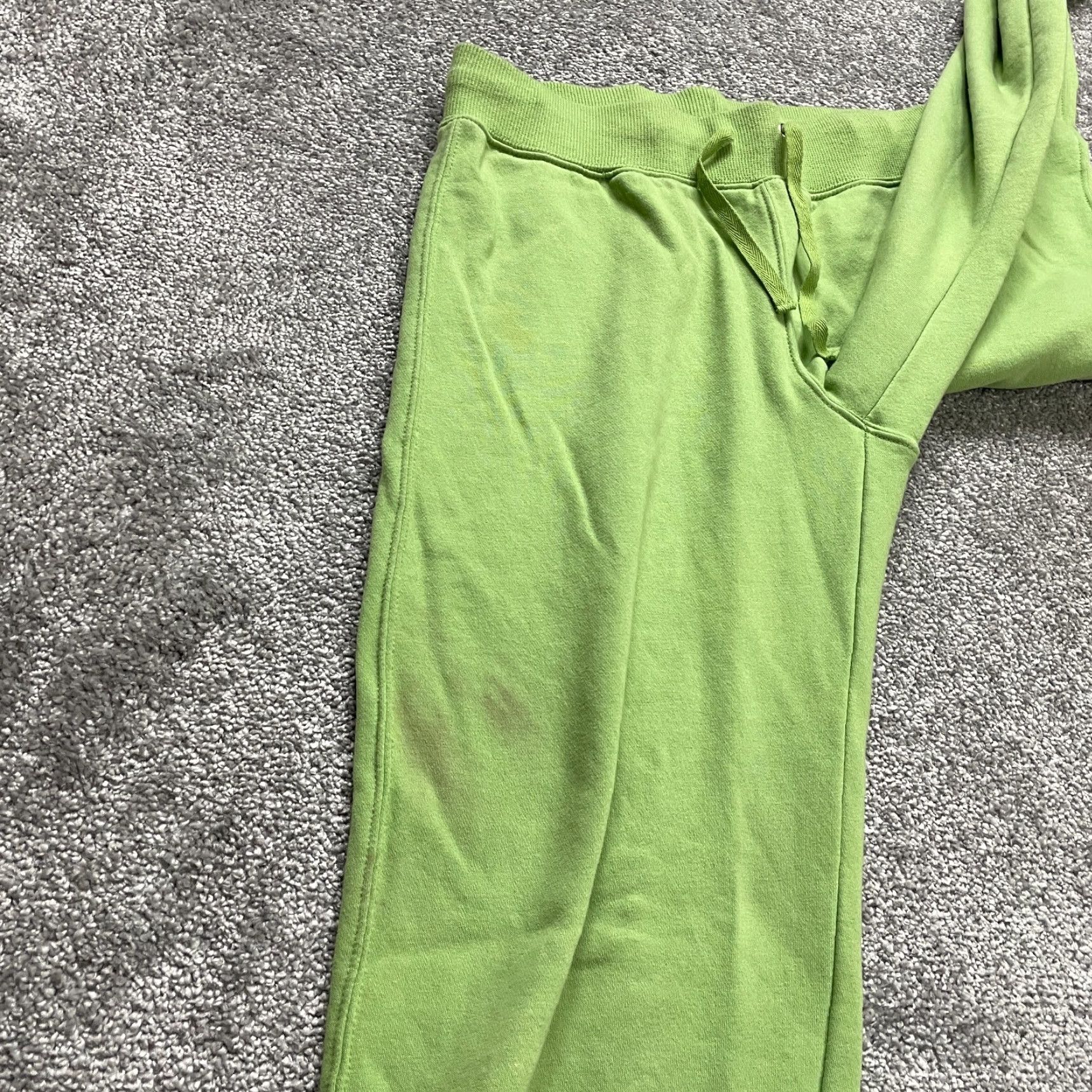 Vintage VINTAGE SB Active Sweatpants Women Small Green Fleece Straight Leg Activewear Fall Spring Summer Size 28" / US 6 / IT 42 - 5 Thumbnail
