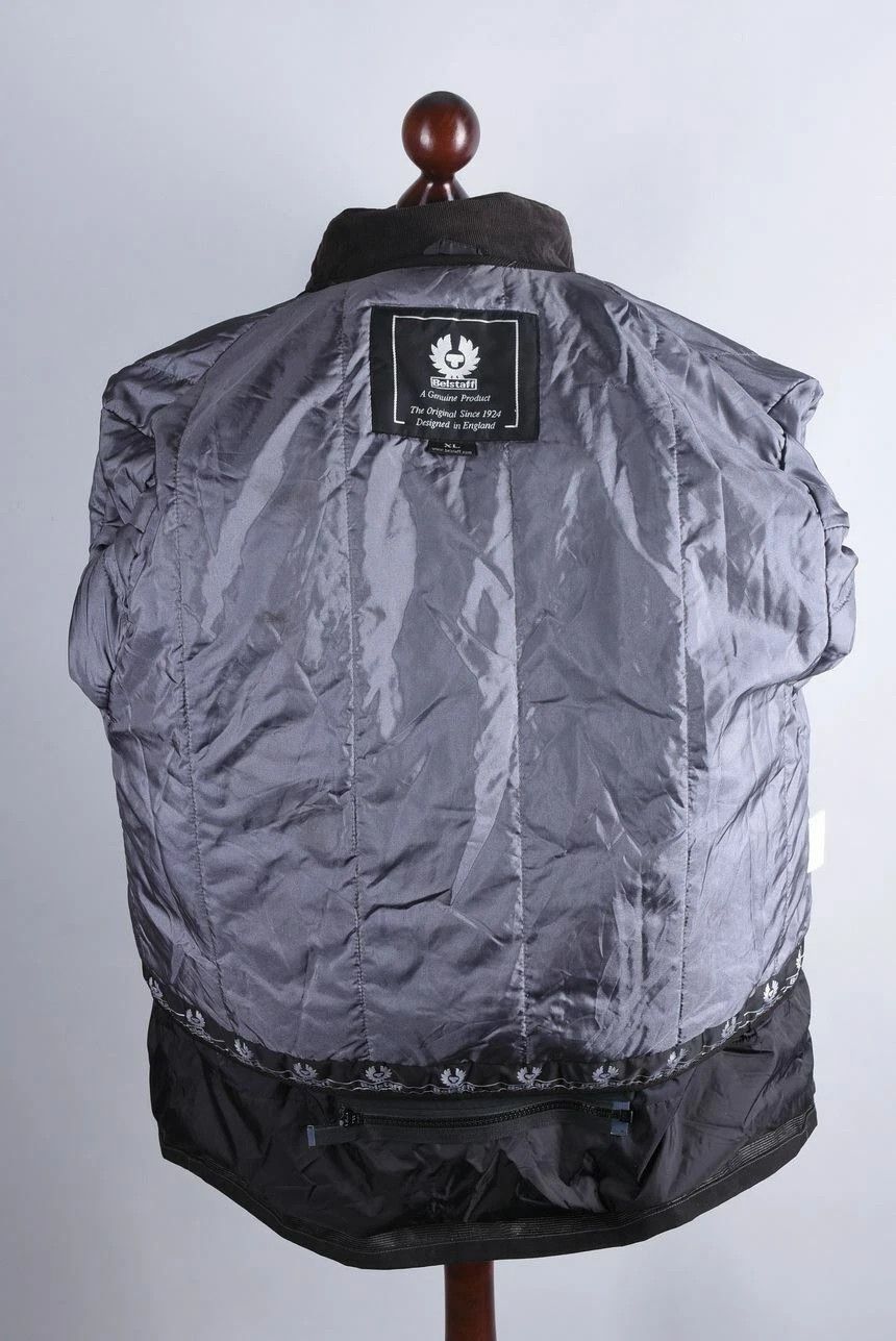 Belstaff Belstaff Heavy Field Jacket Black Moto Waxed Style Zip Size US XL / EU 56 / 4 - 9 Thumbnail