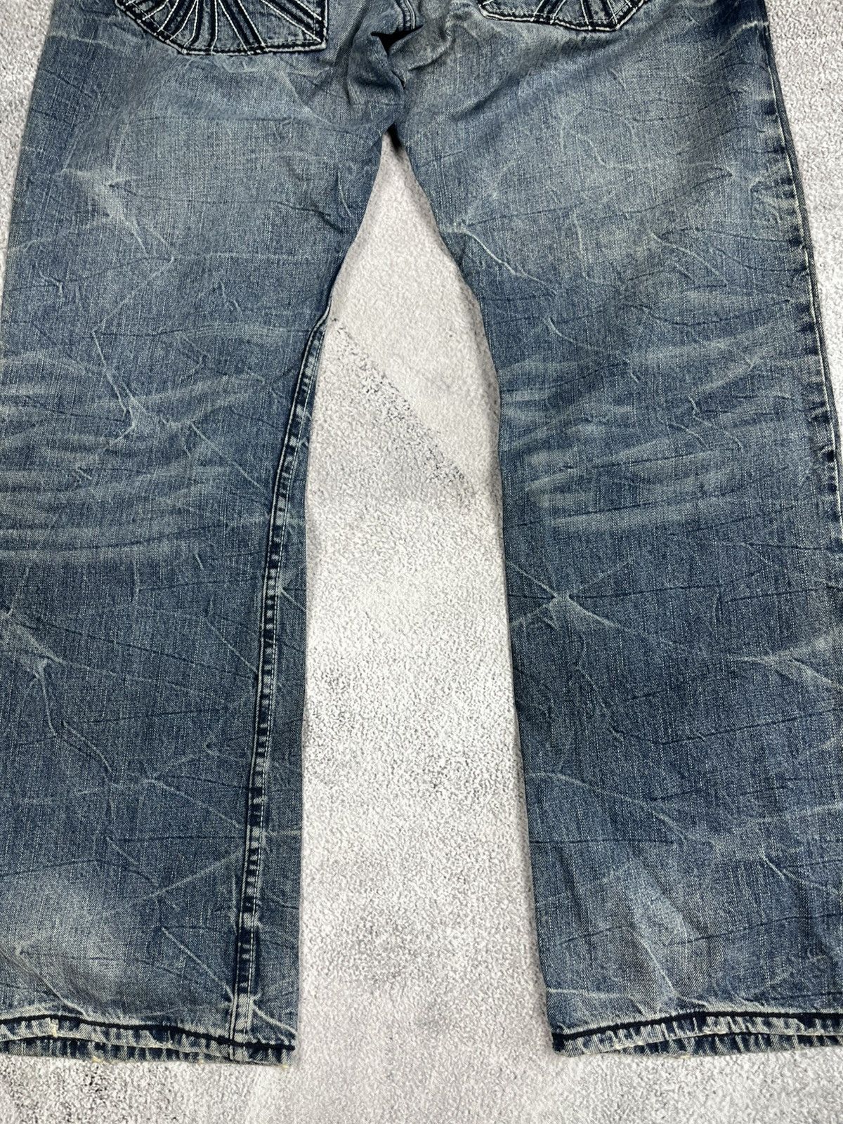 Artful Dodger Rare Jesse Pinkman Embroidered Wings Artful Dodger Denim Size US 36 / EU 52 - 5 Thumbnail