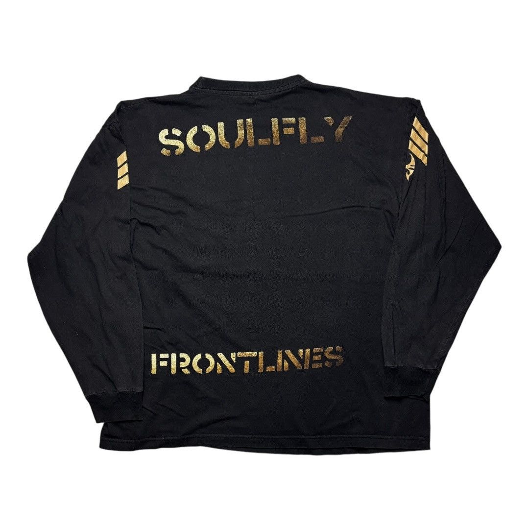 Band Tees Soulfly - Frontline 00’s Size US L / EU 52-54 / 3 - 2 Thumbnail