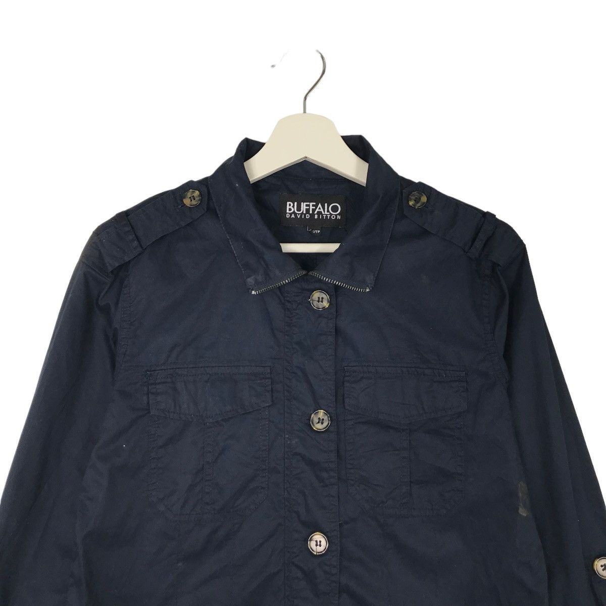 Buffalo David Bitton 💥 BUFFALO DAVID BITTON SHIRT ZIPPER JACKET Size US XS / EU 42 / 0 - 3 Thumbnail