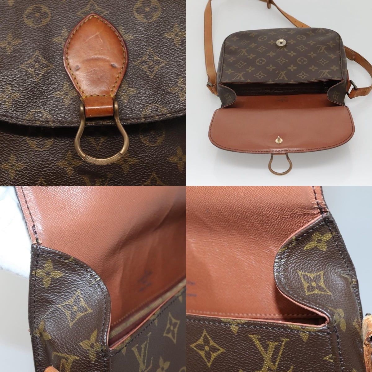 Louis Vuitton LOUIS VUITTON Monogram Saint Cloud GM Shoulder Bag M51242 Size ONE SIZE - 11 Thumbnail