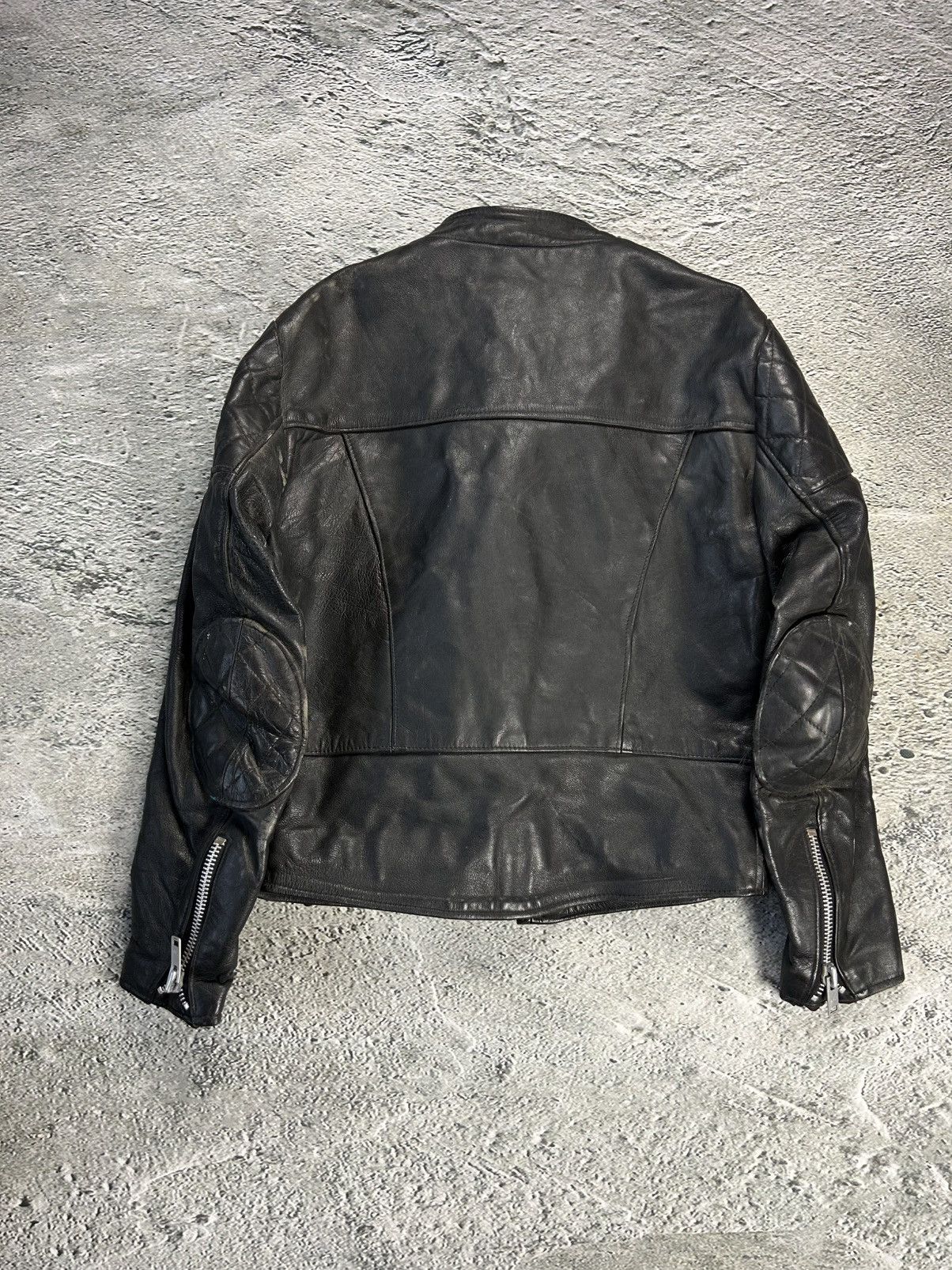 Leather × Vintage Vintage Burton Leather Jacket Avant Garde Rare Brown Size US XL / EU 56 / 4 - 6 Thumbnail