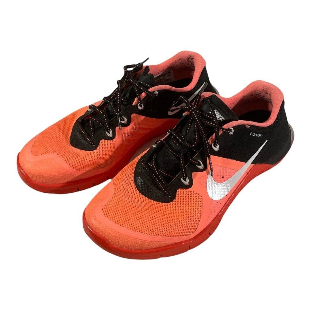 Nike Nike Metcon 2 Flywire Training Shoes Womens Mango/Black 8219 Size US 9.5 / IT 39.5 - 2 Thumbnail