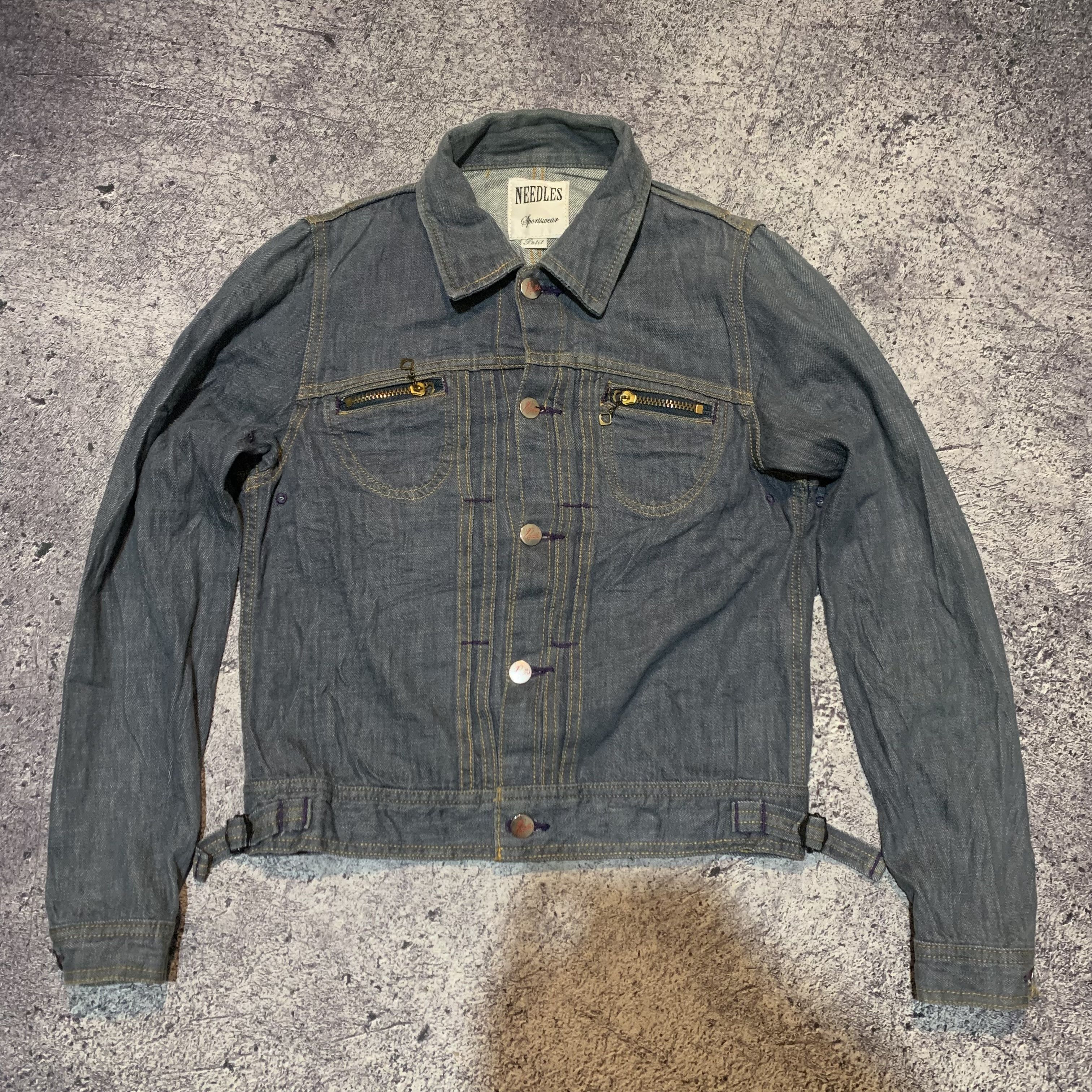 Needles Needles Sportswear Petit Trucker Jacket Size US S / EU 44-46 / 1 - 1 Thumbnail
