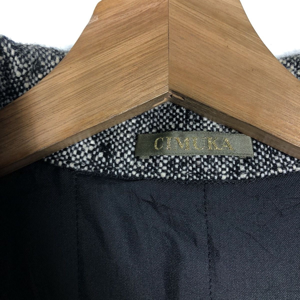 Japanese Brand 🔥90’s Herringbone Wool Bomber Jacket Cimuka Issey Miyake Size US M / EU 48-50 / 2 - 17 Thumbnail