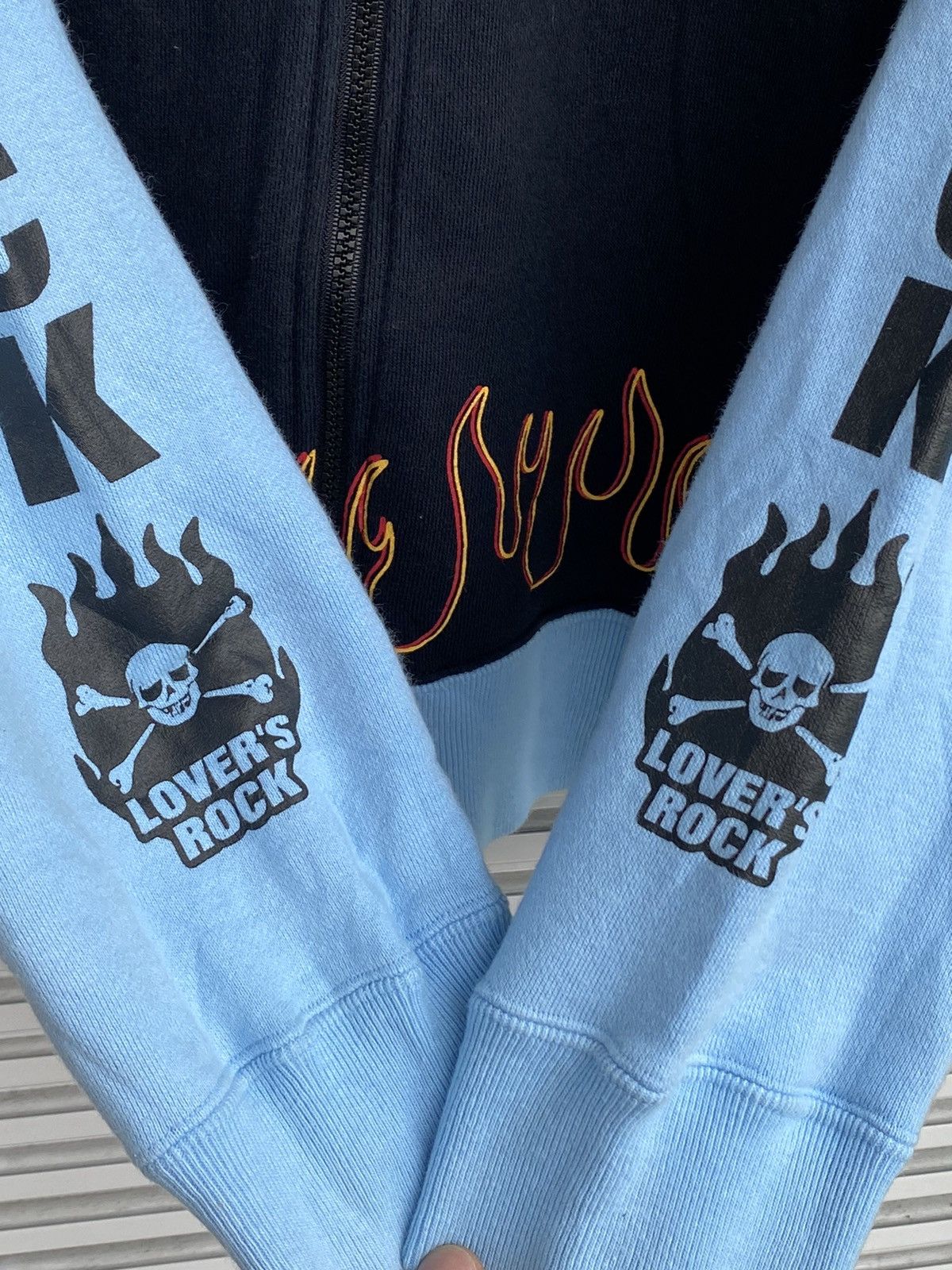 Japanese Brand Vintage Super Lovers Fired Skulls Hoodies / Travis Scott Size US M / EU 48-50 / 2 - 4 Thumbnail