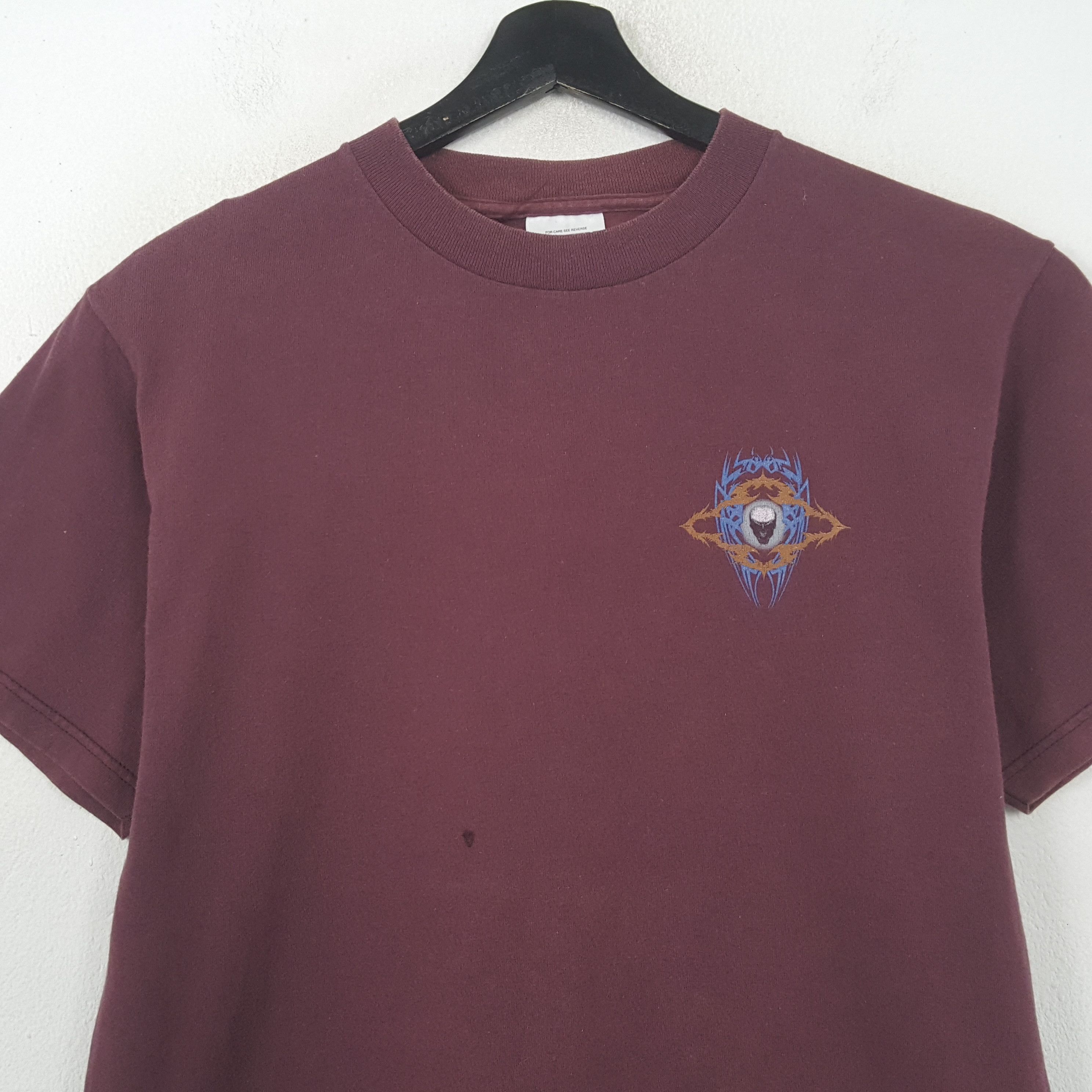 Tultex Skull Design Surfing Vintage Tshirt RR7 Size US M / EU 48-50 / 2 - 4 Thumbnail