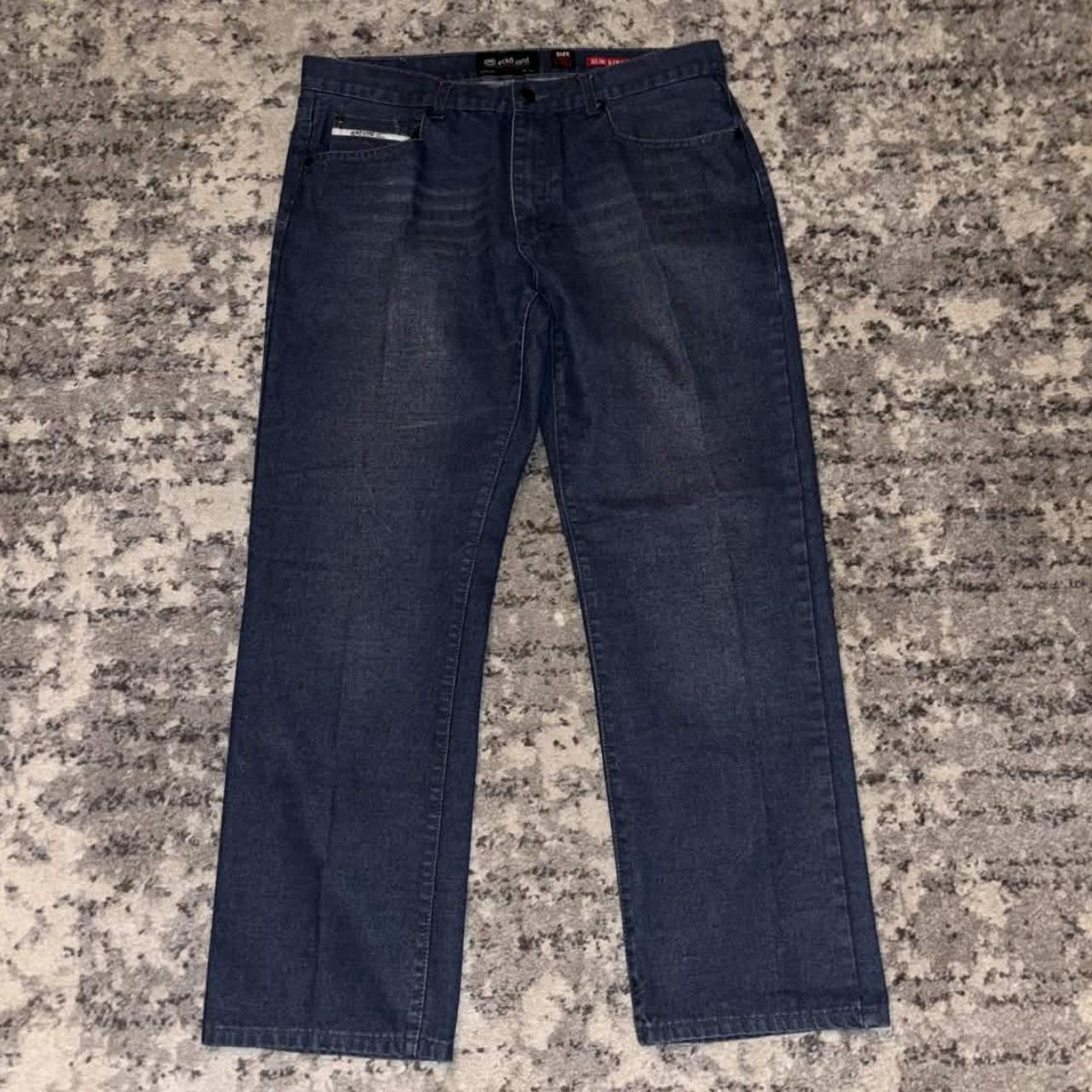 Ecko Unltd. Y2K Ecko Unltd. Slim Straight Wide Leg Jeans Size US 36 / EU 52 - 3 Thumbnail