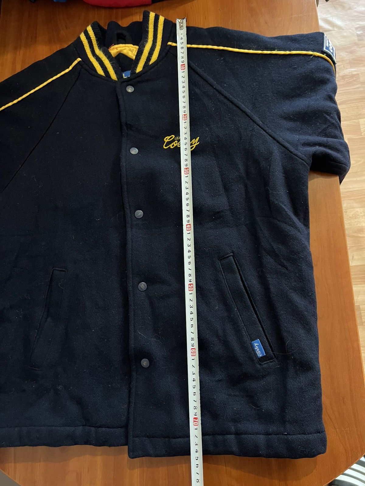 Vintage 90’S GERRY COSBY VINTAGE VARSITY USA JACKET STATE MADE JAPAN Size US L / EU 52-54 / 3 - 16 Thumbnail