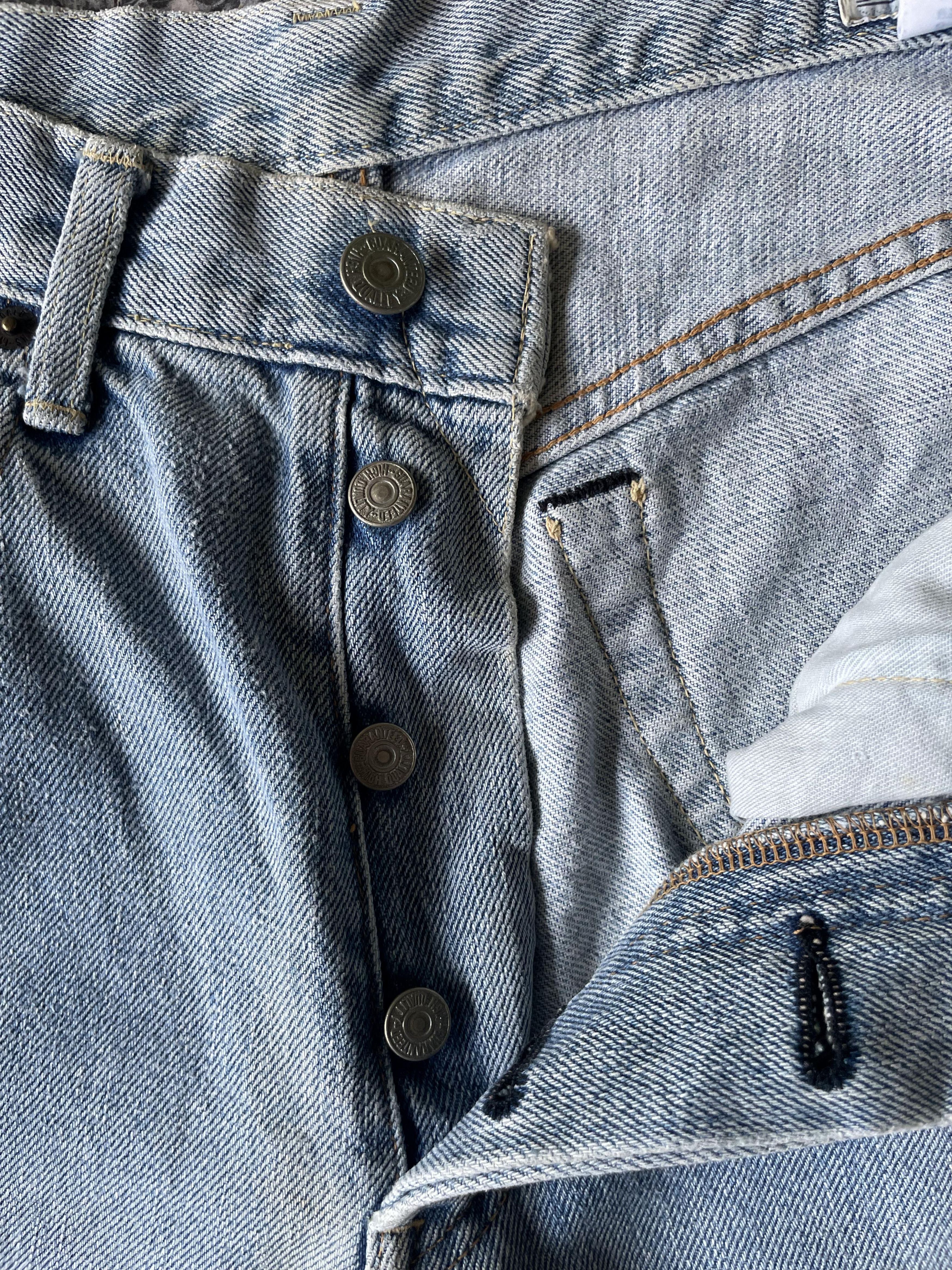 Japanese Brand Vintage Fighting Elephant Faded Selvedge Denim Size US 31 - 9 Thumbnail