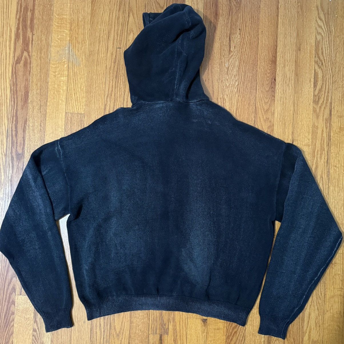 Other Ditch Black knit hoodie Size US M / EU 48-50 / 2 - 2 Thumbnail