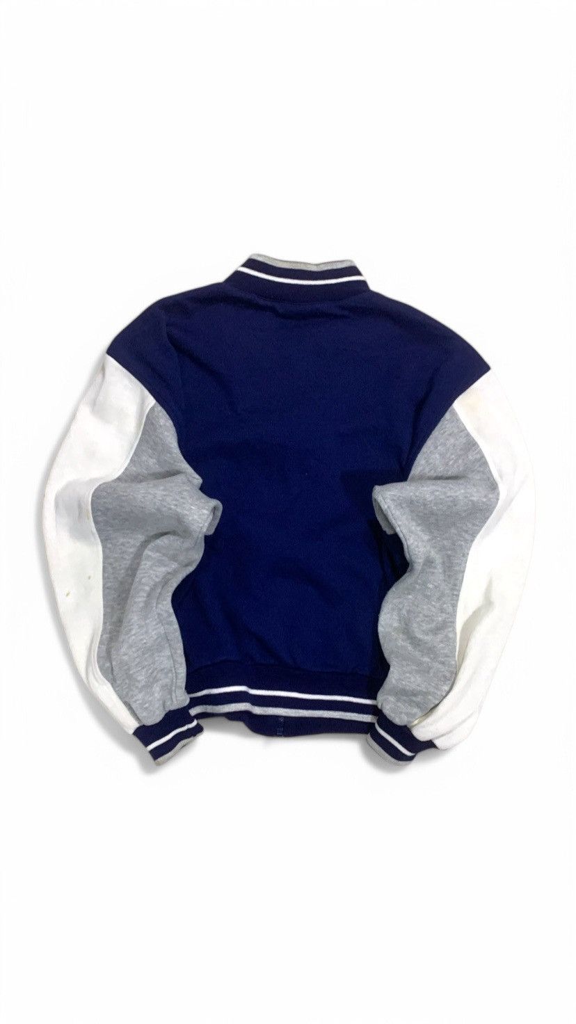 Nike × Vintage Vintage 90s Nike Bomber Varsity Jacket Zip Up Size US L / EU 52-54 / 3 - 6 Thumbnail