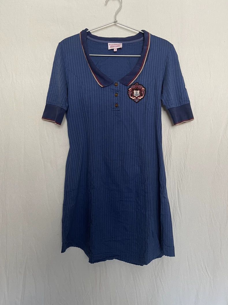 Vivienne Westwood Vivienne Westwood size2 Indigo British school style polo co Size M / US 6-8 / IT 42-44 - 1 Thumbnail