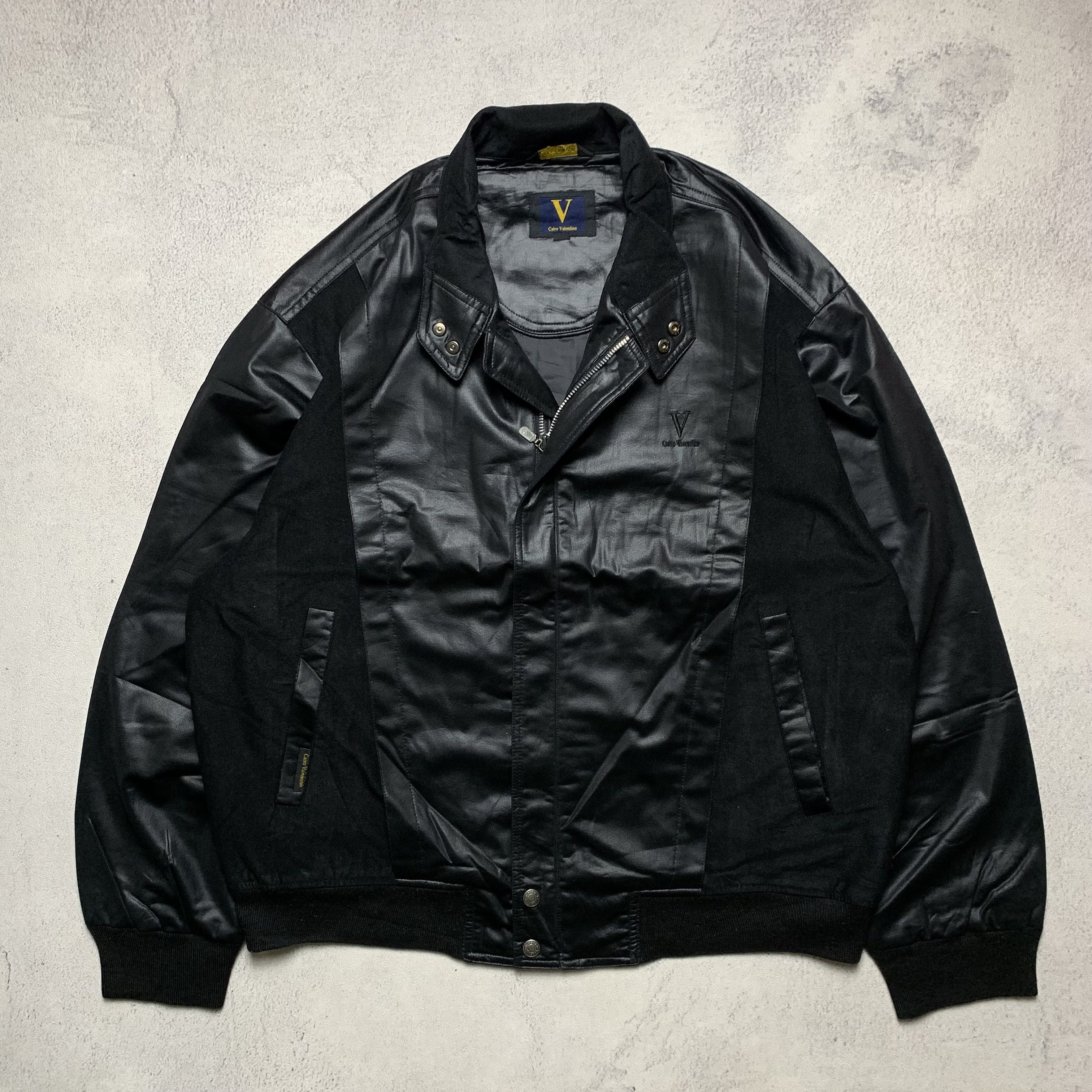 Valentino Vintage Carlo Valentino Black Jacket Retro Casual Style Size US L / EU 52-54 / 3 - 1 Thumbnail