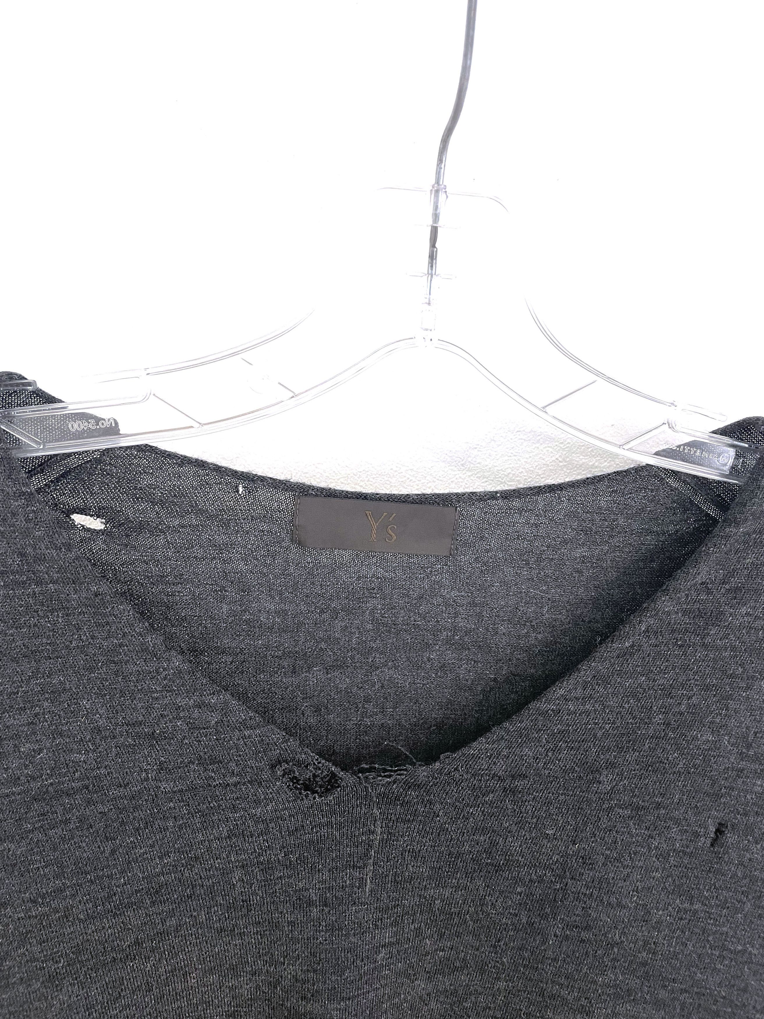 Yohji Yamamoto AW06 Distressed Wool Sweater Size US S / EU 44-46 / 1 - 3 Thumbnail
