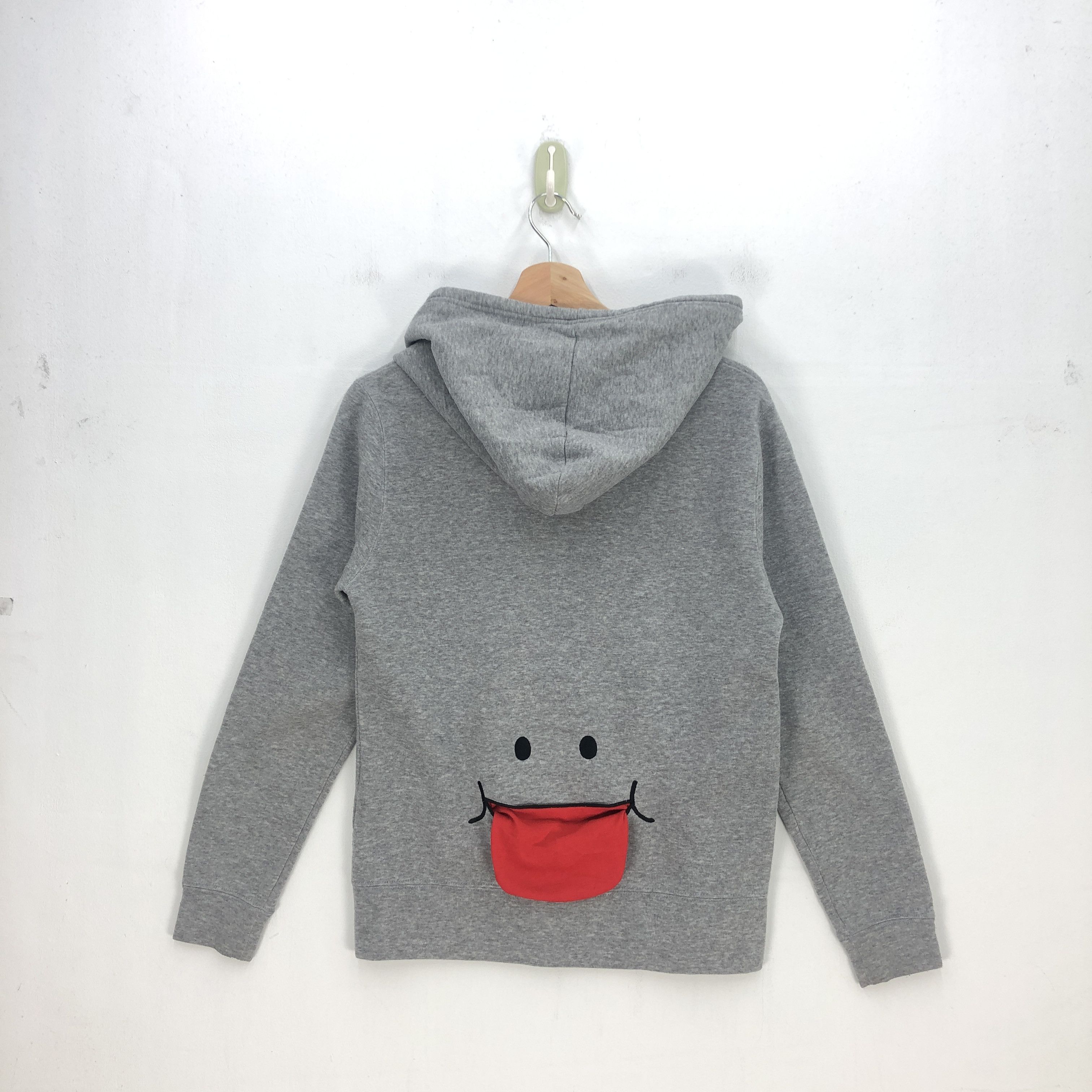 If Six Was Nine × Japanese Brand × Vintage Vintage Smile Up Hoodie Sweater Japanese Smile Sweatshirt Size S / US 4 / IT 40 - 4 Thumbnail