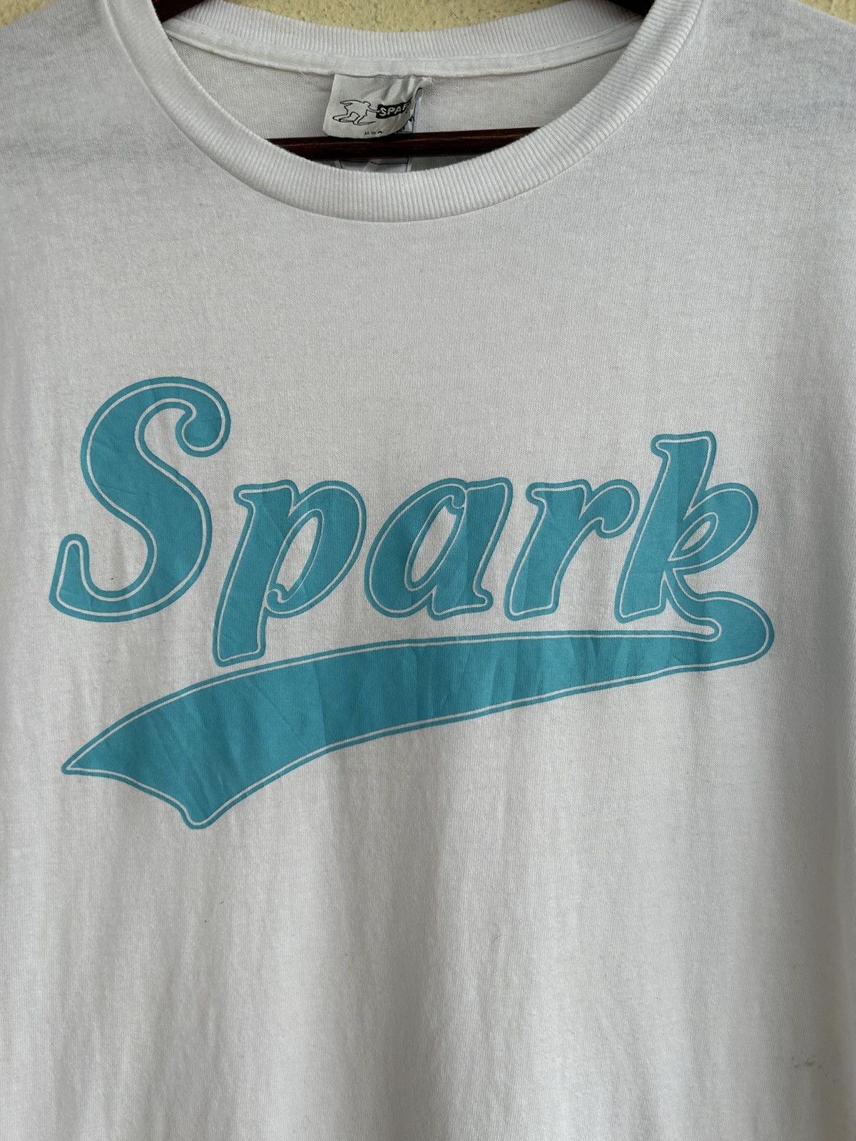 Vintage Spark USA Skateboarding Tshirt Size US M / EU 48-50 / 2 - 3 Thumbnail