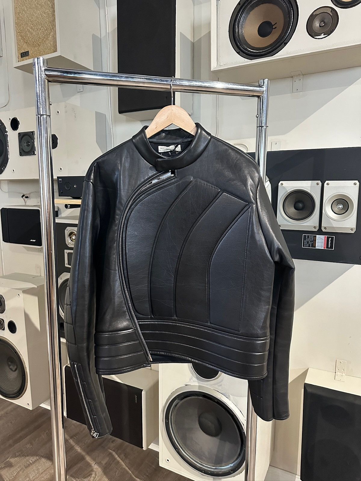 Bottega Veneta Bottega Runway Leather Jacket Size 44 Size US S / EU 44-46 / 1 - 1 Thumbnail