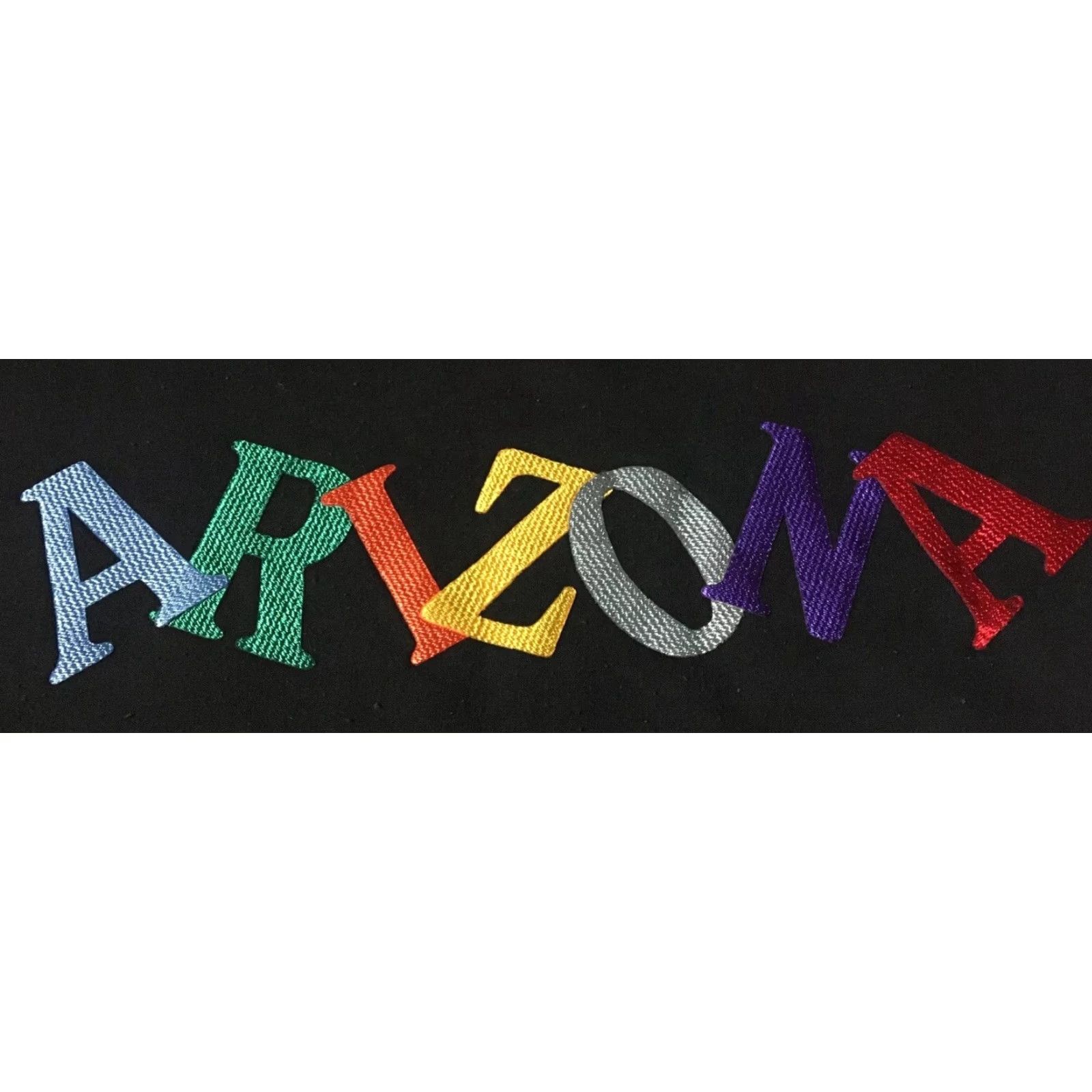 Hanes VINTAGE Arizona Spellout Sweatshirt XL Black Hanes Sweatshirt Men XL Arizona Spellout 90s Vaporwave Grunge Desert Sedona USA Size US XL / EU 56 / 4 - 2 Thumbnail